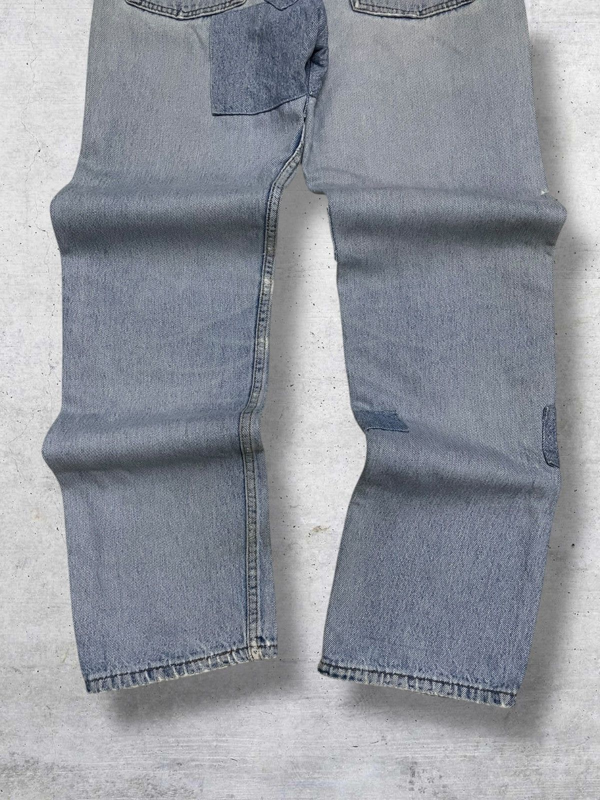 Levi's Vintage Clothing VINTAGE 501 LEVIS USA DESIGNER 90S OG PATCHWORK GRUNGE DENIM Size US 30 / EU 46 - 11 Thumbnail