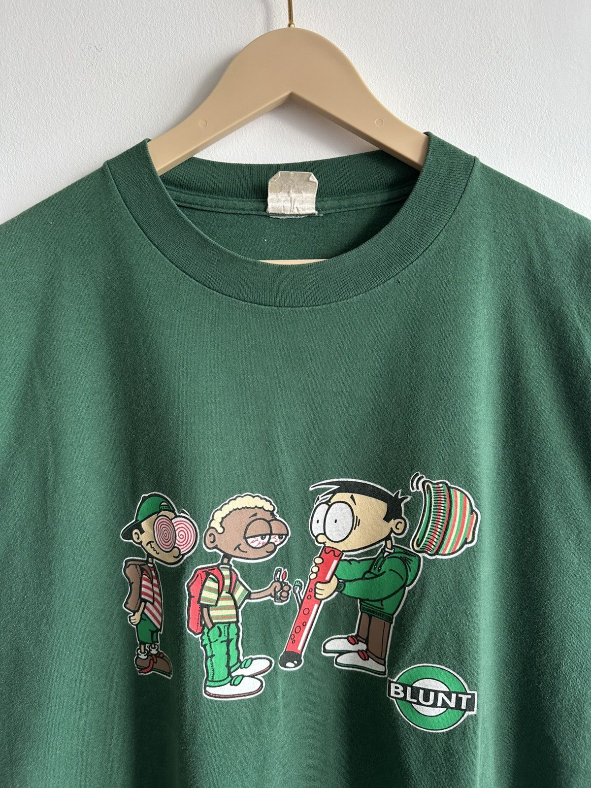 Vintage Vintage 90’s Blunt Animated Hit the bong Dazed Rare USA Size US XL / EU 56 / 4 - 2 Thumbnail