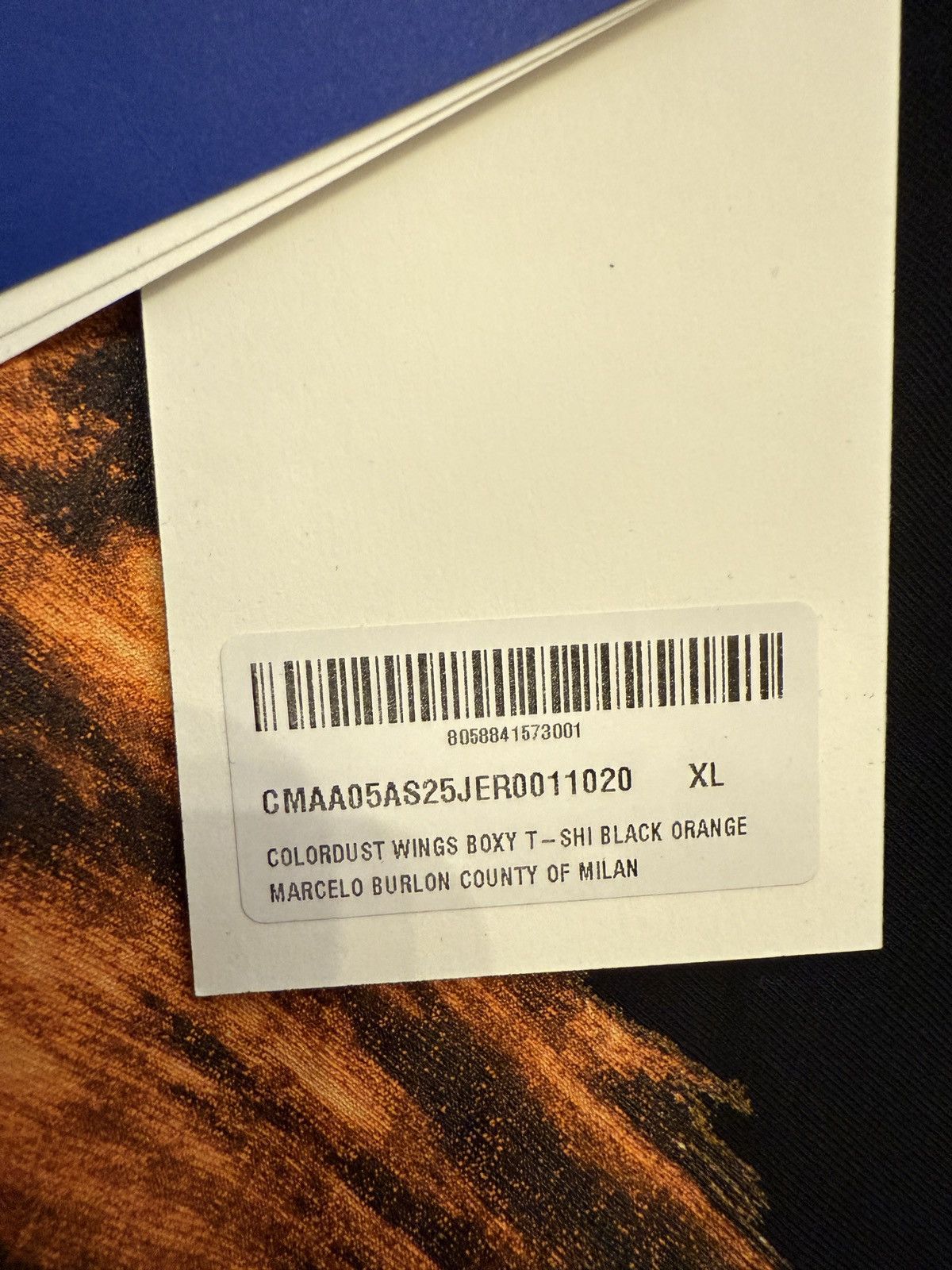 Marcelo Burlon Marcelo burlon county of milan colordust box tee Size US XL / EU 56 / 4 - 6 Thumbnail