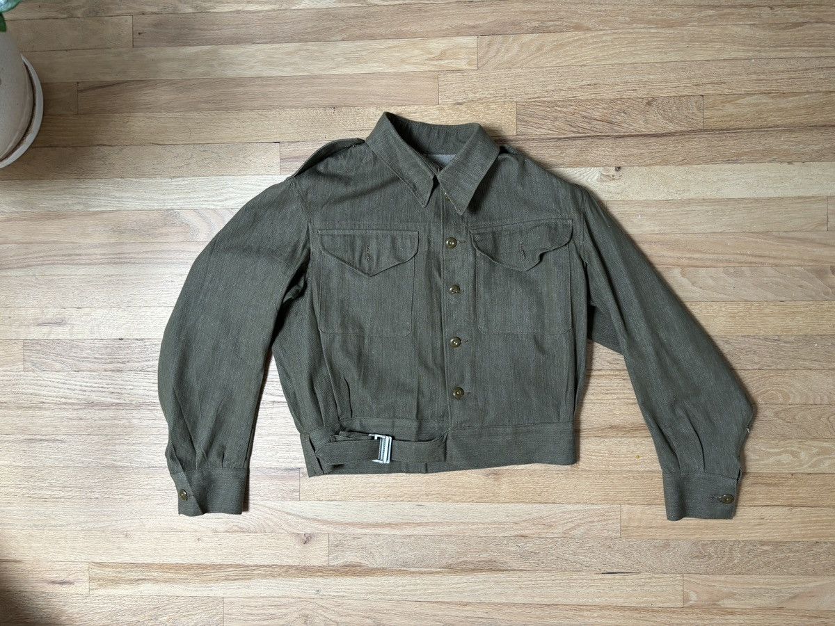 Other Original 1952 British DENIM BLOUSES Size 9 Size US M / EU 48-50 / 2 - 4 Thumbnail