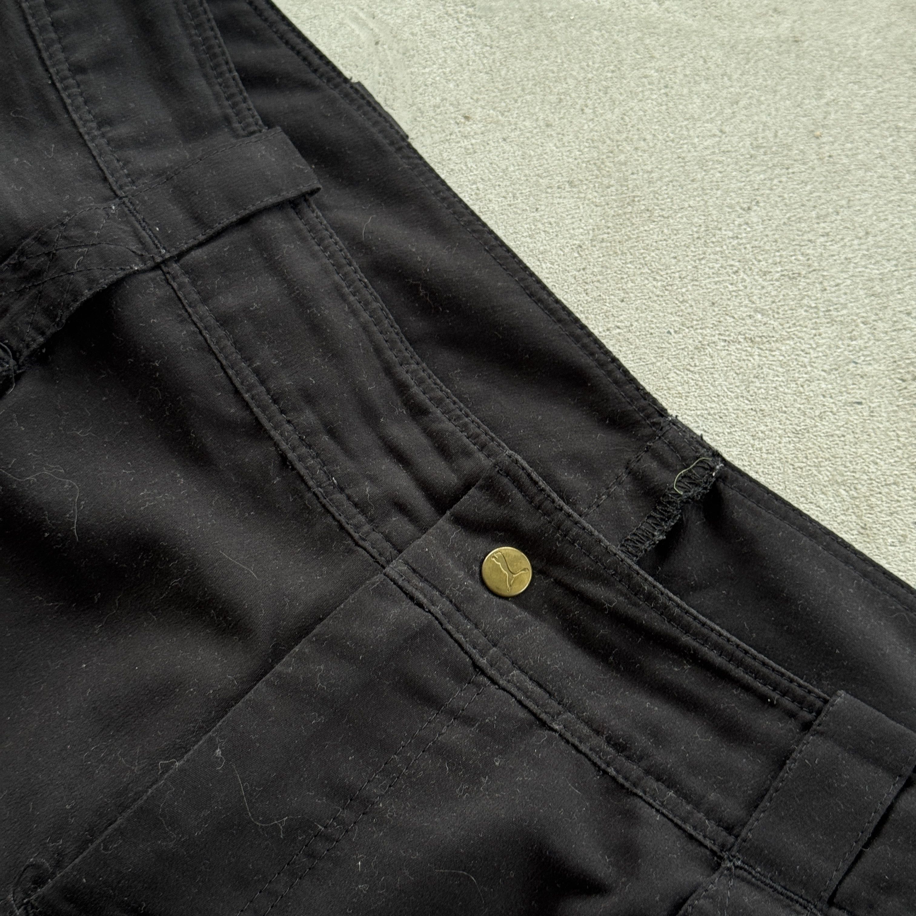 Puma Vintage Puma Nylon Baggy Cargo Pants Size 32" / US 10 / IT 46 - 5 Thumbnail