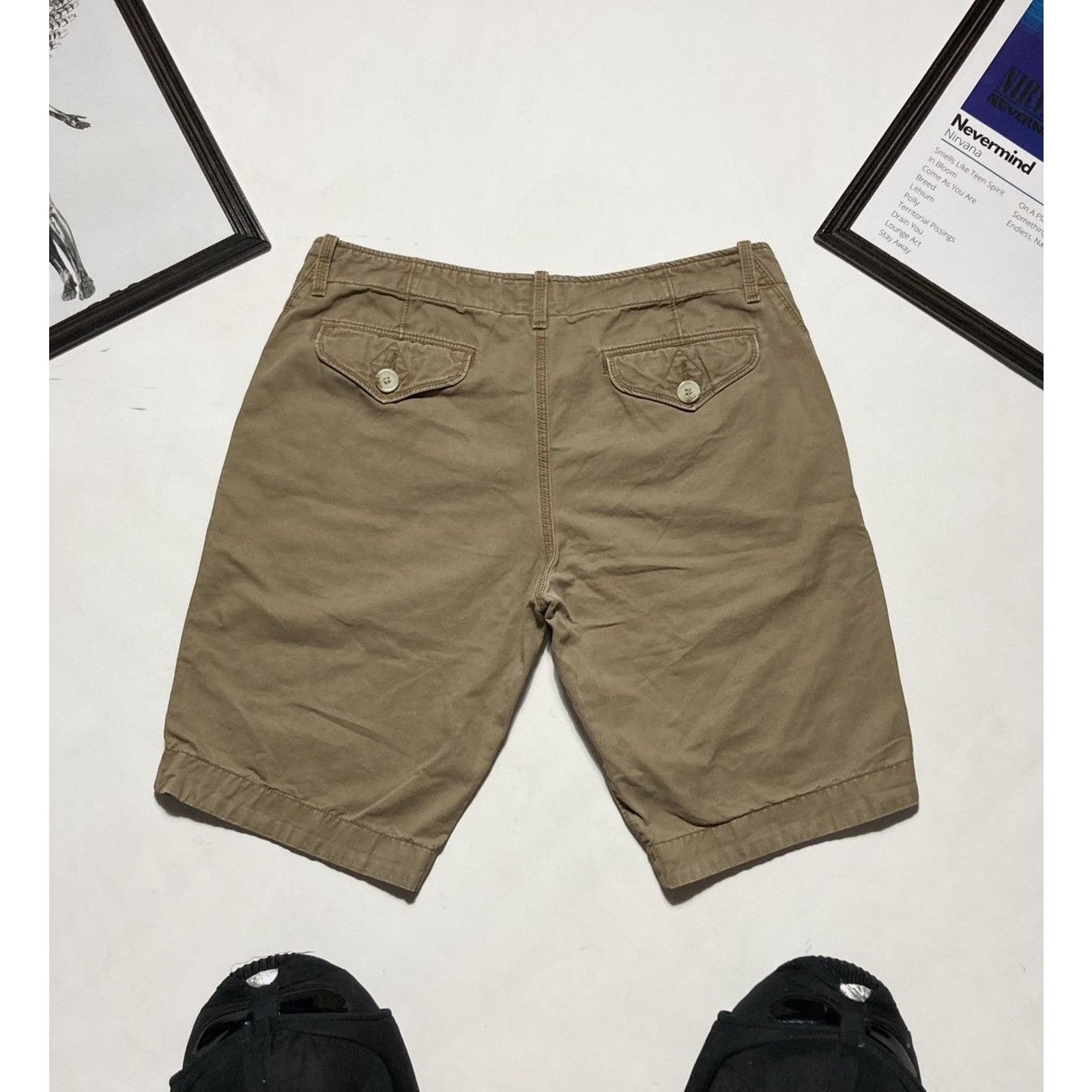 Armani Exchange × Vintage Armani Exchange vintage cargo shorts Size US 34 / EU 50 - 6 Thumbnail