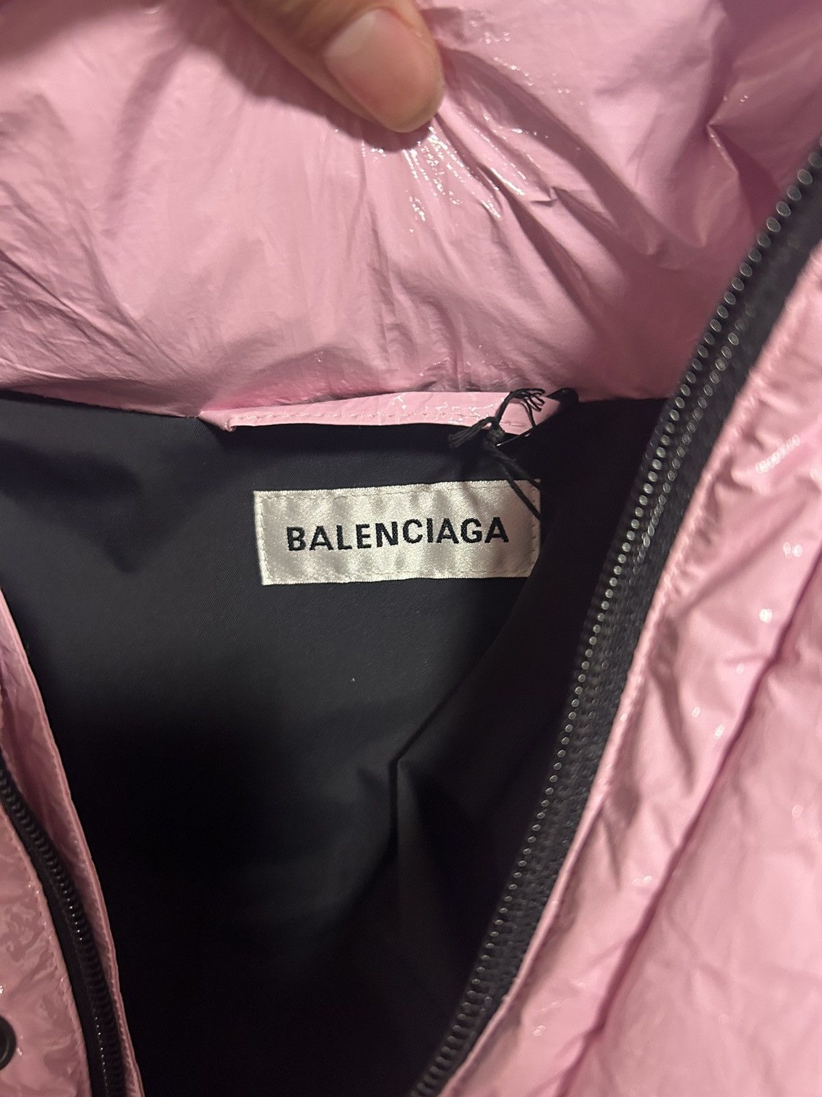 Balenciaga Balenciaga pink shiny puffer Size US S / EU 44-46 / 1 - 4 Thumbnail