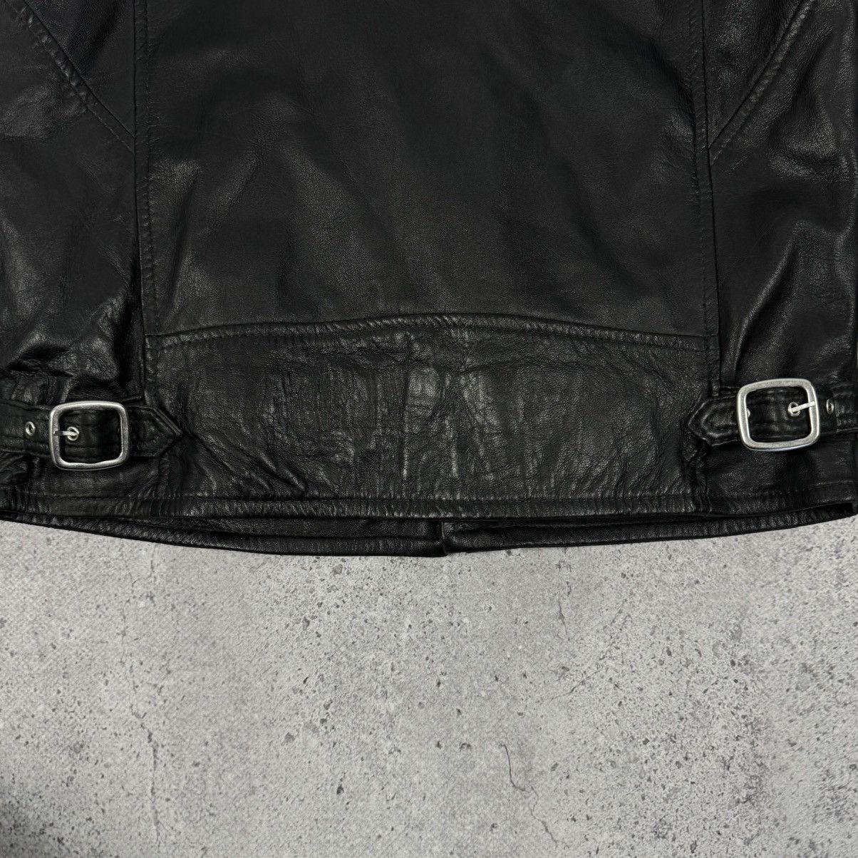 Schott Rare Schott Perfecto Johnny Hallyday Leather Biker Jacket Size US M / EU 48-50 / 2 - 14 Thumbnail