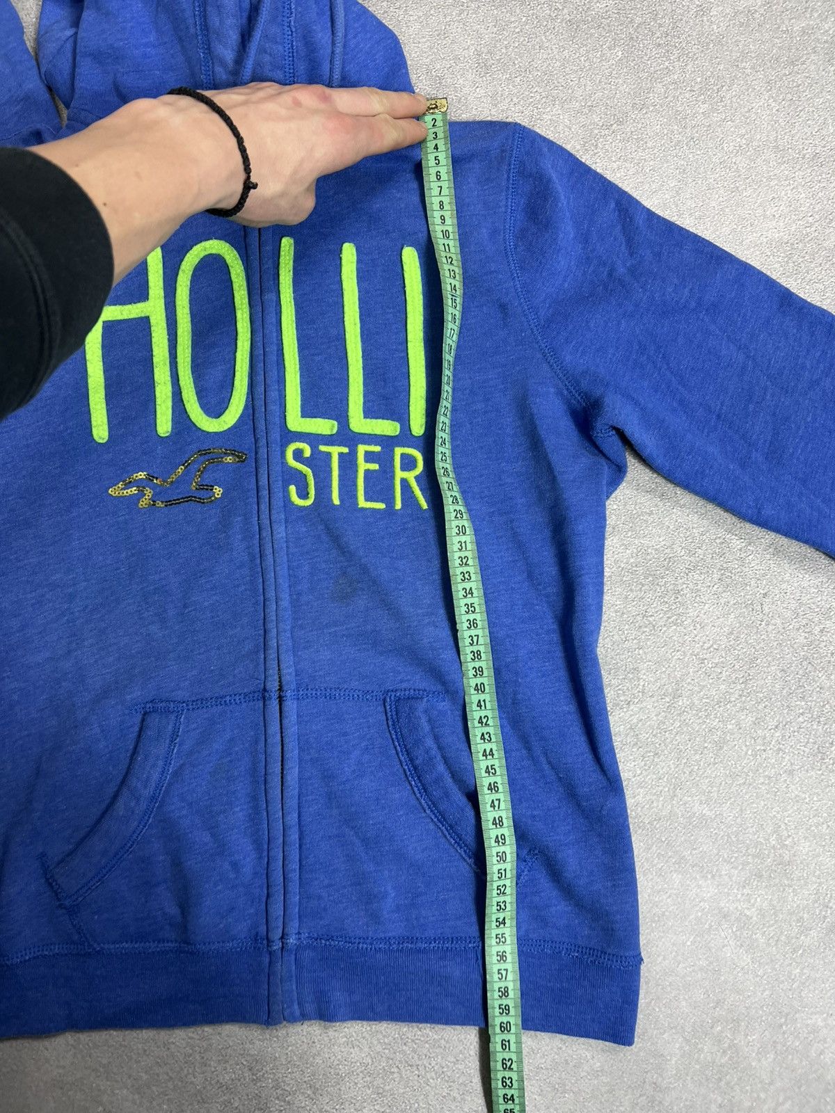 Hollister Y2K Hollister Zip-Up Y2K If6was9 style hoodie big logo Size US S / EU 44-46 / 1 - 9 Thumbnail