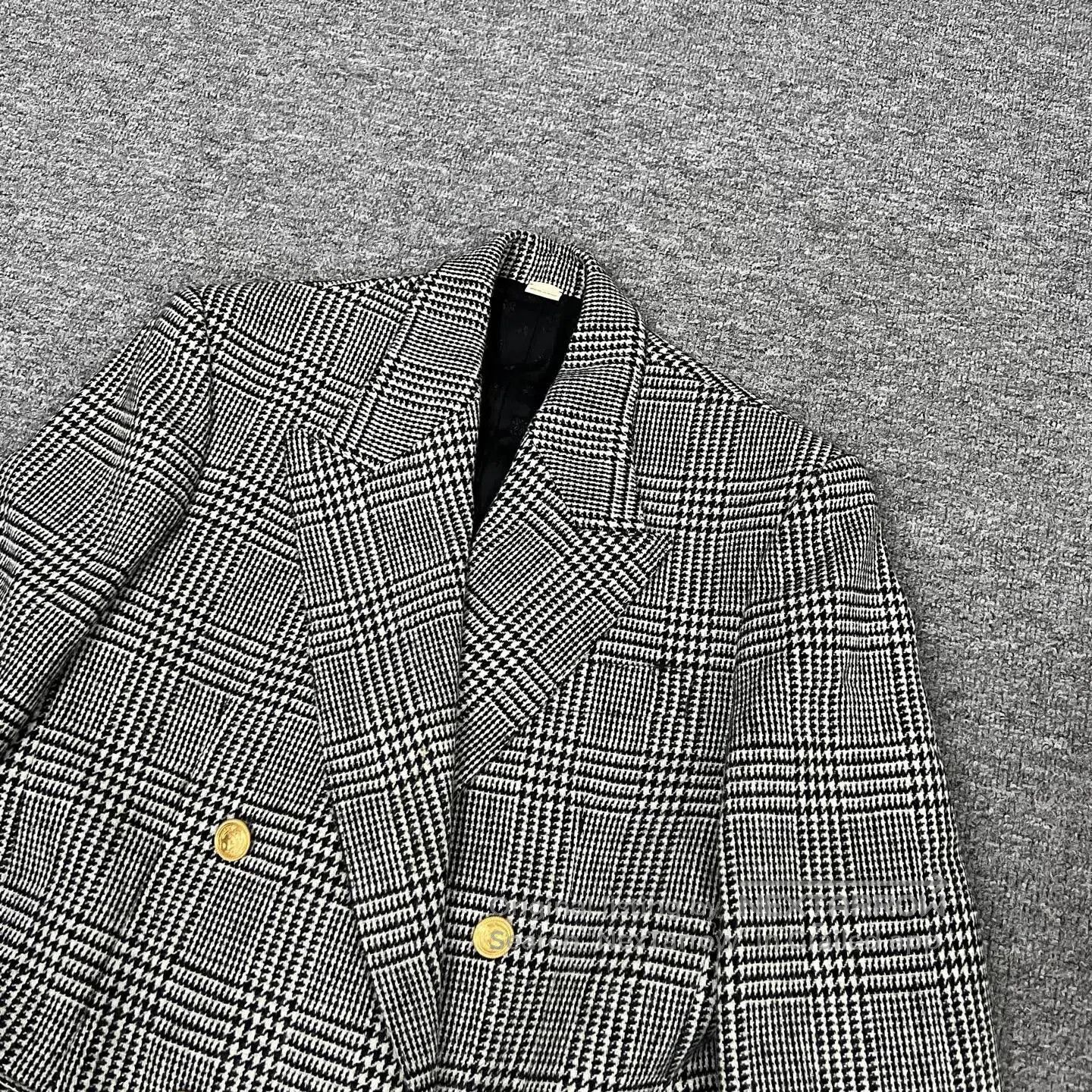 Gucci Guicci Double-breasted button-up Prince-style wool suit| Size L / US 10 / IT 46 - 4 Thumbnail