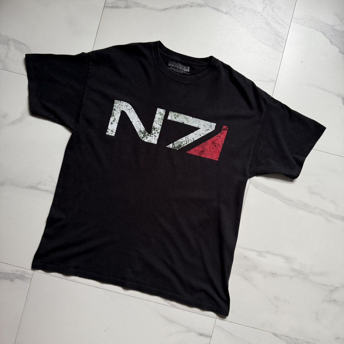 Vintage Vintage 2012 Mass Effect 3 N7 T-Shirt Size US L / EU 52-54 / 3 - 3 Thumbnail