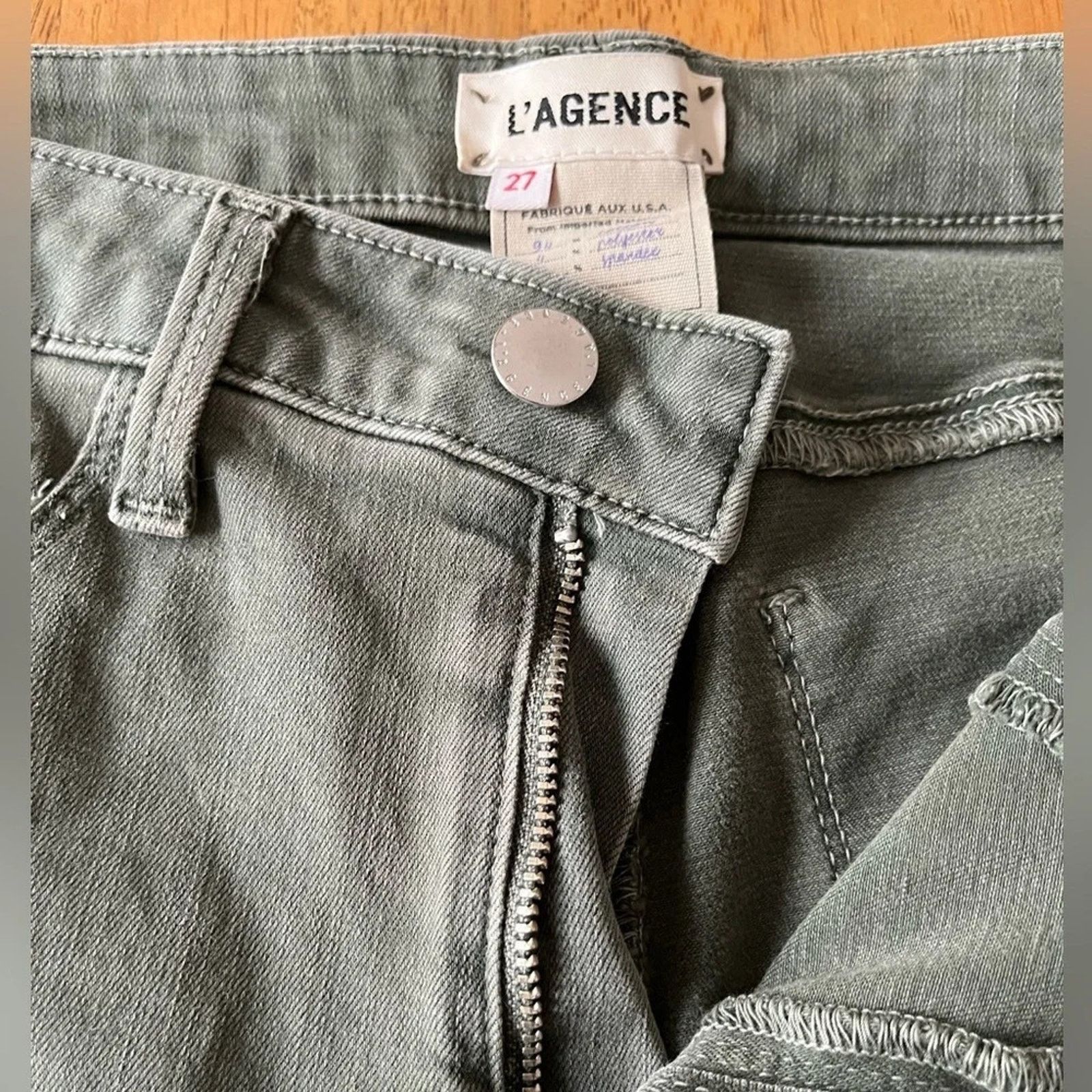 L'AGENCE L’Agence Margot High Rise Skinny Jeans, size 27 Size 27" / US 4 / IT 40 - 4 Thumbnail