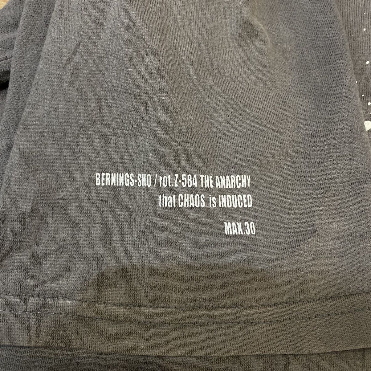 BERNINGS SHO 2000s Burnings Sho Inveted By Intoxication Faded Tee Size US M / EU 48-50 / 2 - 11 Thumbnail