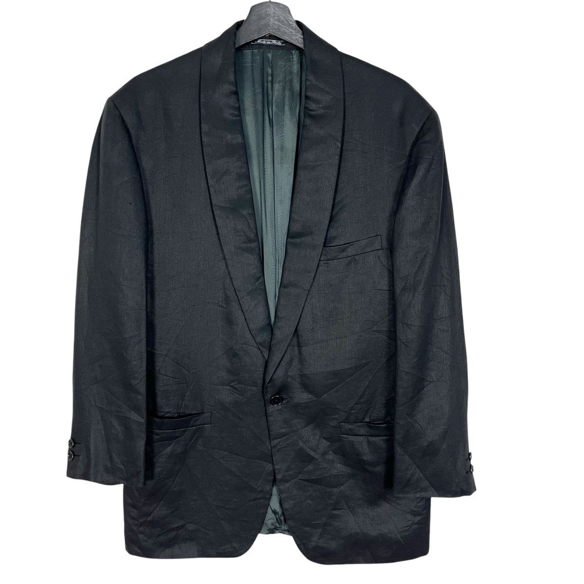Versace × Vintage Vintage Gianni Versace Rayon Blazer Jacket Size US L / EU 52-54 / 3 - 1 Thumbnail