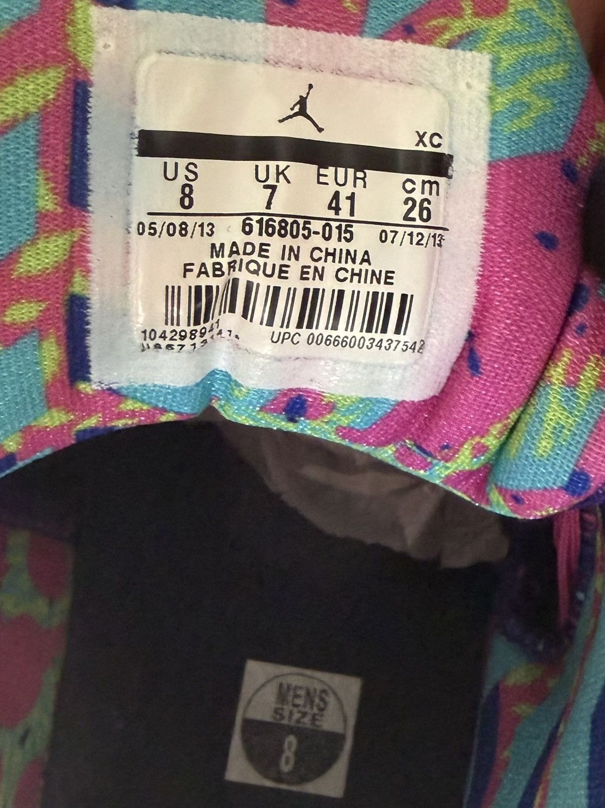 Jordan Brand RARE size 8 Air Jordan CP3.VII Bel Air 616805-015 SP EP PE Size US 8 / EU 41 - 6 Thumbnail