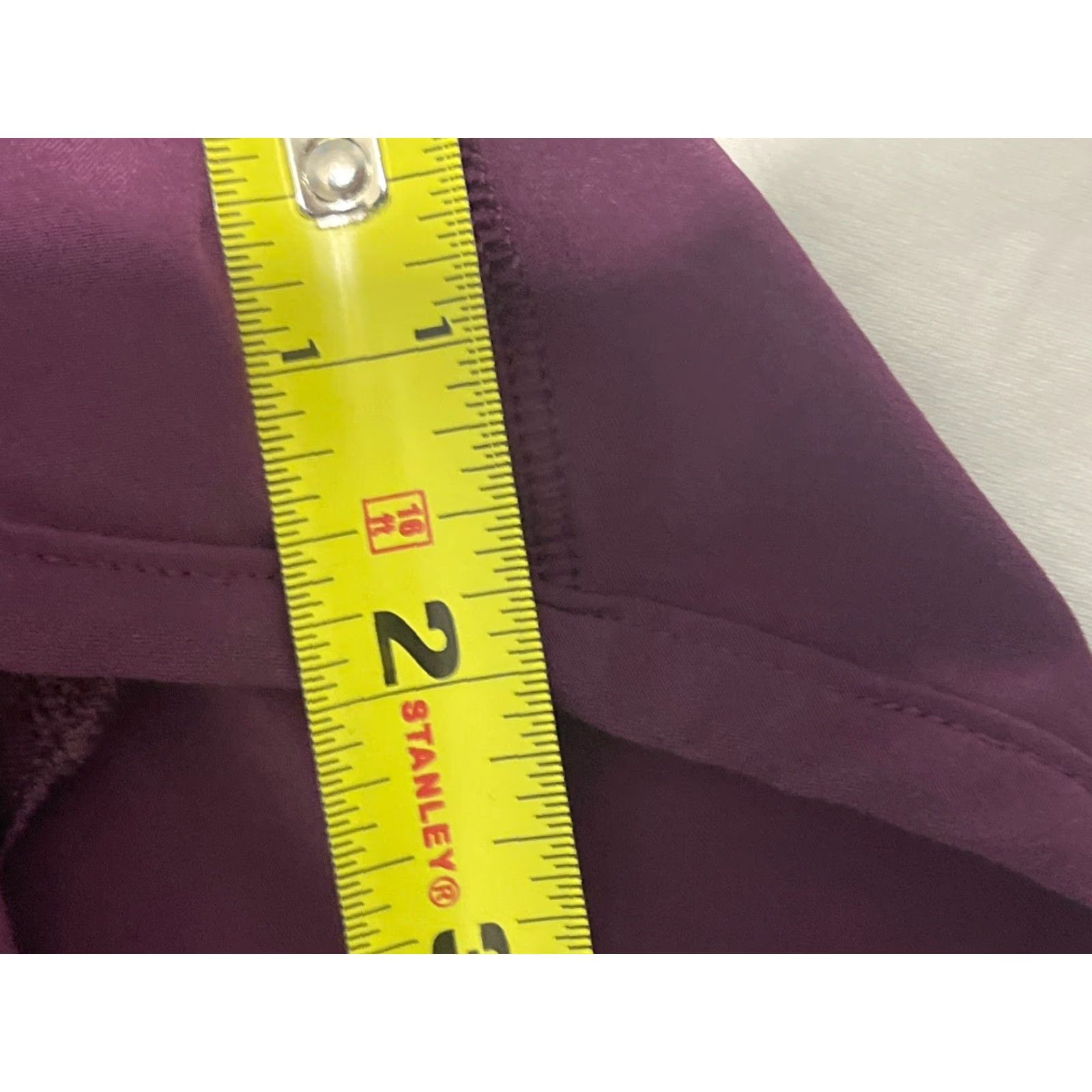 Lululemon Lululemon Womens Shorts Run Speed Short 4-way Stretch Sz Medium Inseam 2.0in Plum Size 29" - 4 Thumbnail