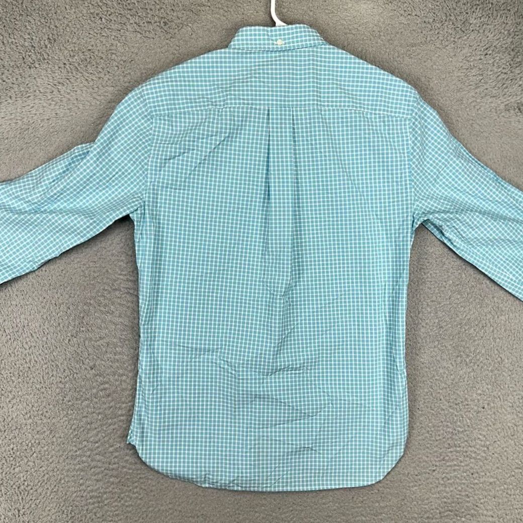 Brooks Brothers Brooks Brothers Red Fleece Button Down Shirt Adult Small Blue White Plaid Mens Size US S / EU 44-46 / 1 - 3 Thumbnail