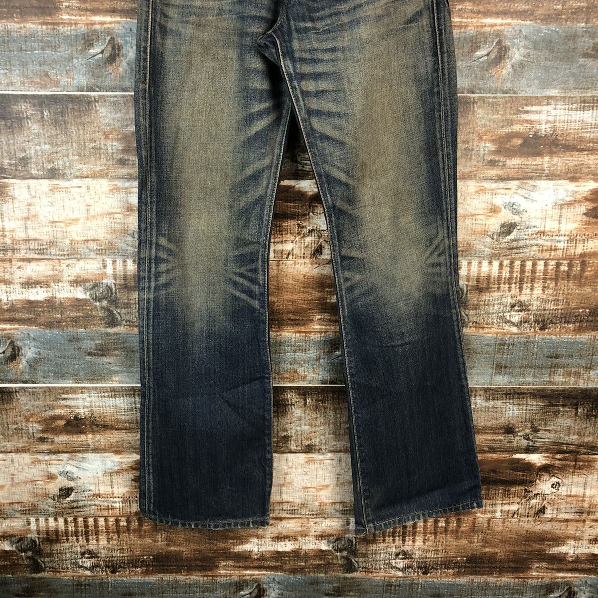 Levi's DL Levis 517 Blue Denim Pants #C192 Size US 28 / EU 44 - 3 Thumbnail