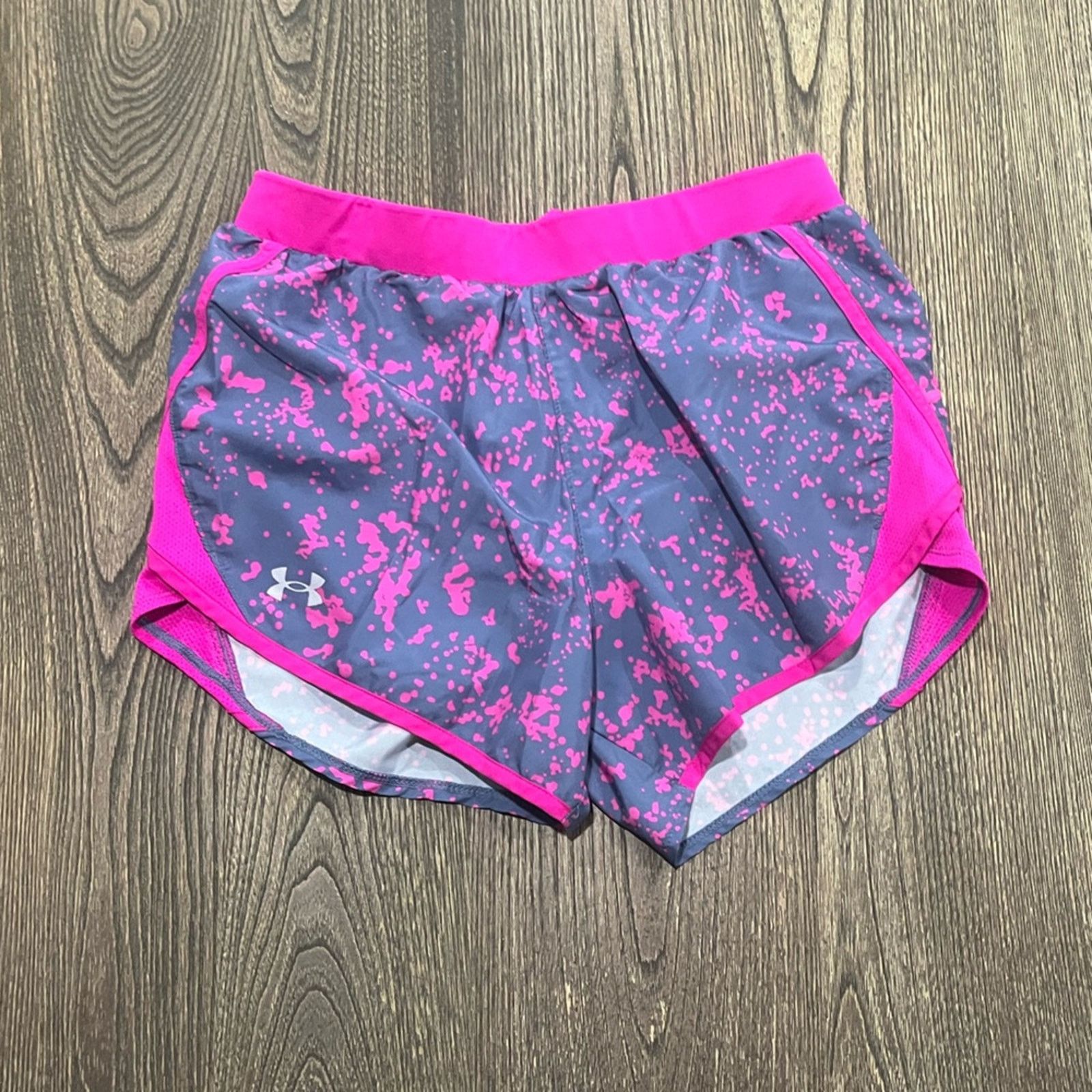 Under Armour Under Armour UA Fly By 2.0 Printed Running Shorts S Size 26" / US 2 / IT 38 - 1 Thumbnail