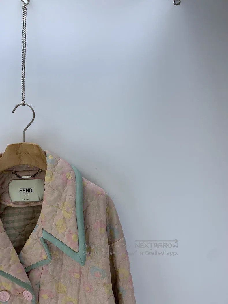 Fendi Fendi Colorful Printed Lightweight Cotton Jacket Size XS / US 0-2 / IT 36-38 - 1 Thumbnail
