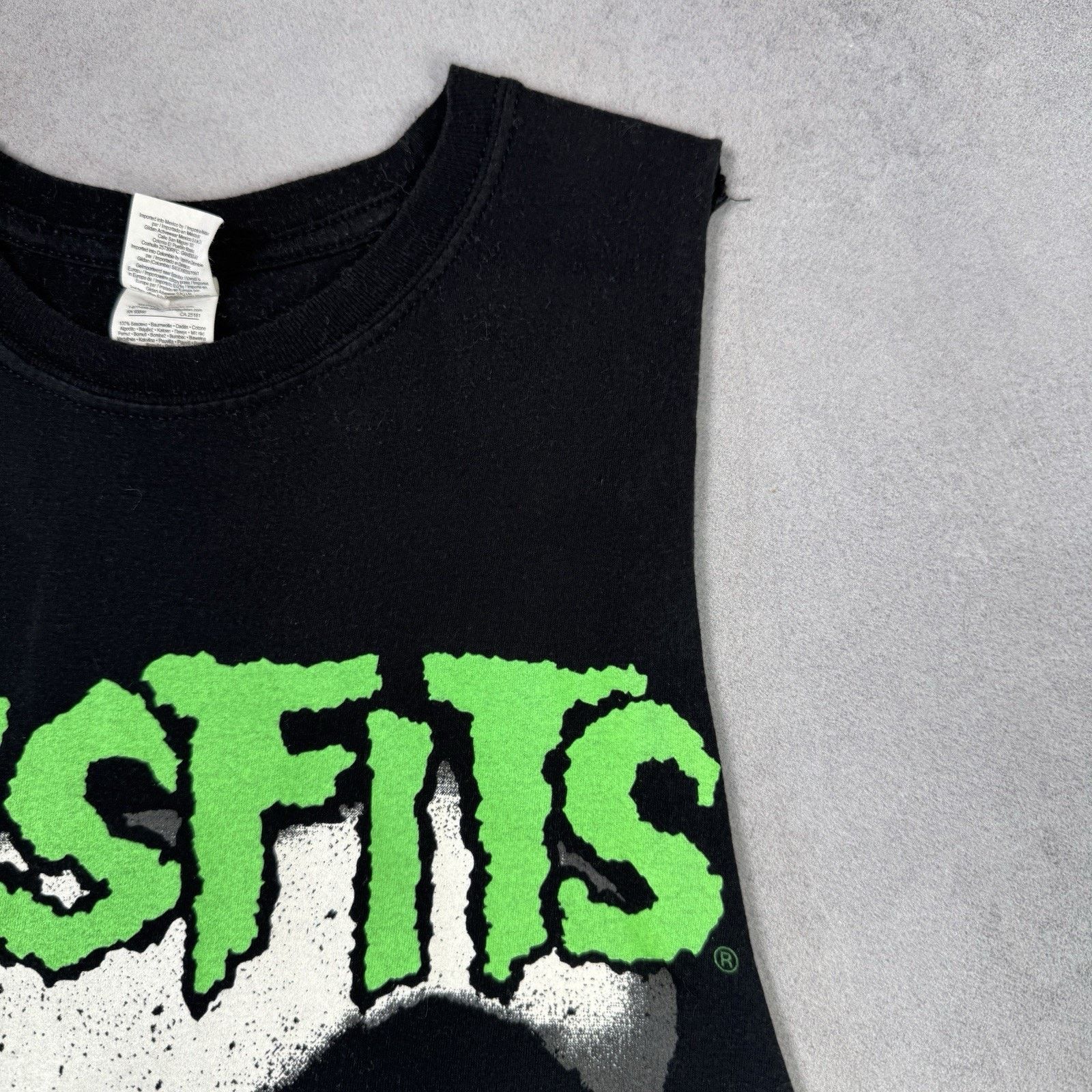 Vintage Misfits Band Tank Top Sleeveless Size L Black Tour Size US L / EU 52-54 / 3 - 2 Thumbnail