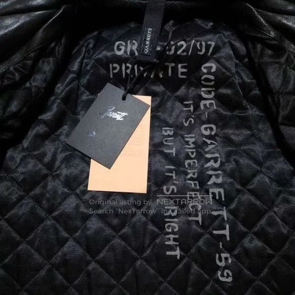 Other GARRETT Cotton Leather Paneled Blouson. Size US S / EU 44-46 / 1 - 8 Thumbnail