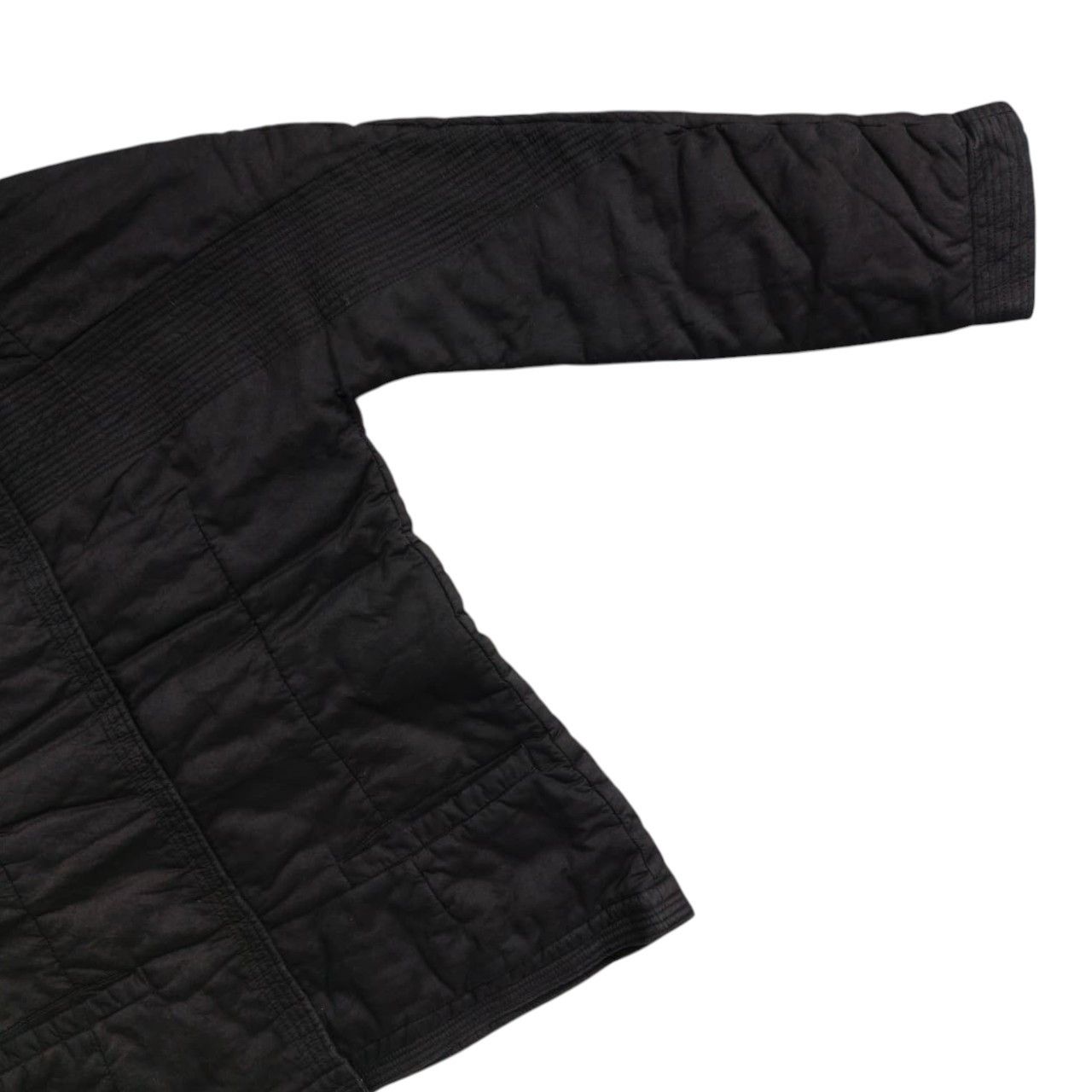 Japanese Brand Gaijin Made Quilted Collarless Jacket Size M / US 6-8 / IT 42-44 - 5 Thumbnail