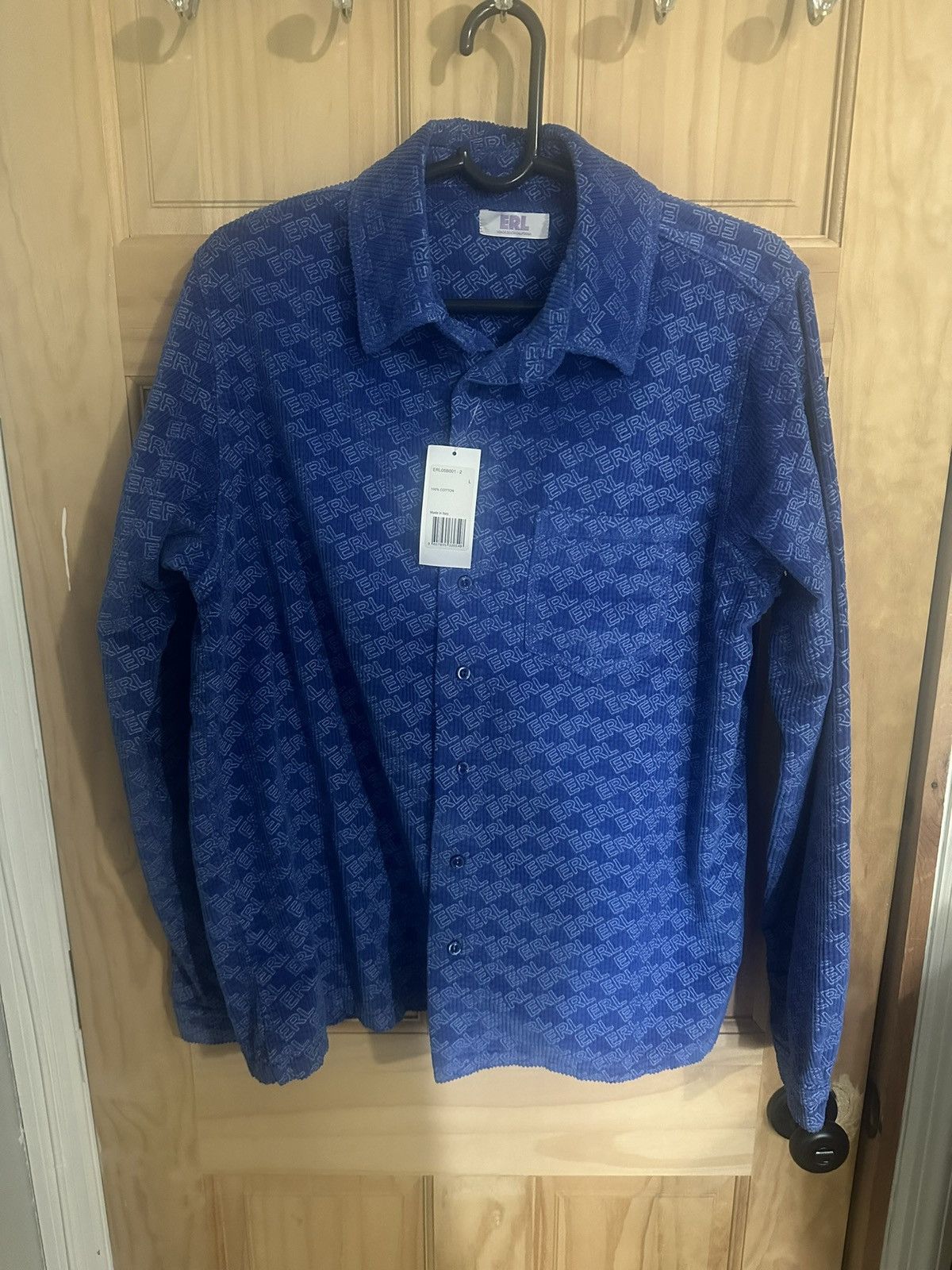 ERL ERL All Over Corduroy button up Size US L / EU 52-54 / 3 - 2 Thumbnail
