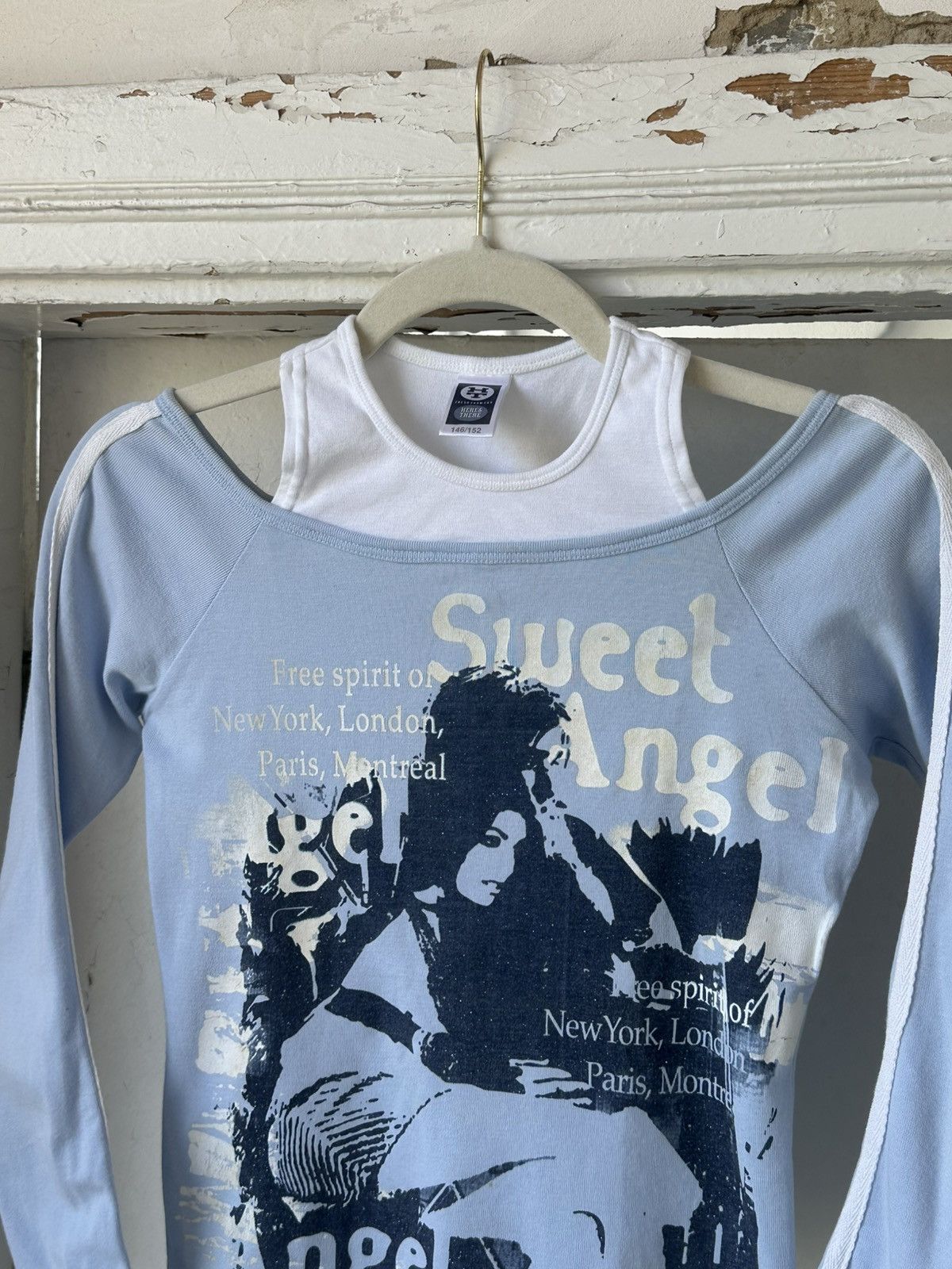 Beauty Beast × If Six Was Nine × Vintage Vintage Printed Long Sleeve Top Size S / US 4 / IT 40 - 2 Thumbnail
