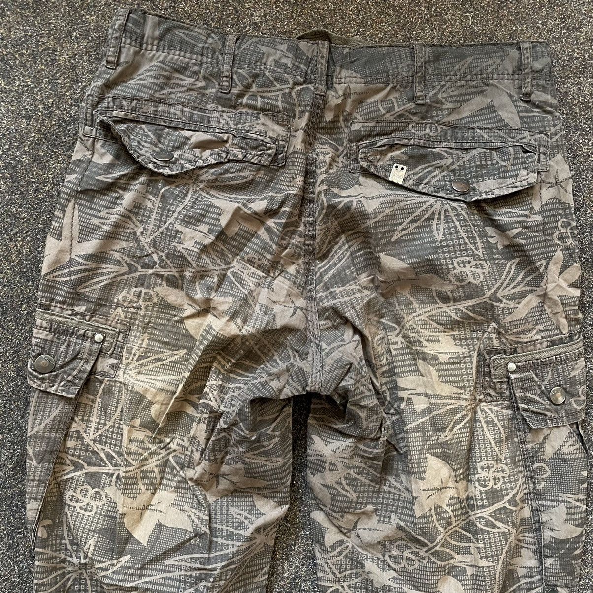 Vintage Vintage Y2K Baggy Cargo Pants Distressed Grunge Logo 34 Size 34" / US 12 / IT 48 - 5 Thumbnail