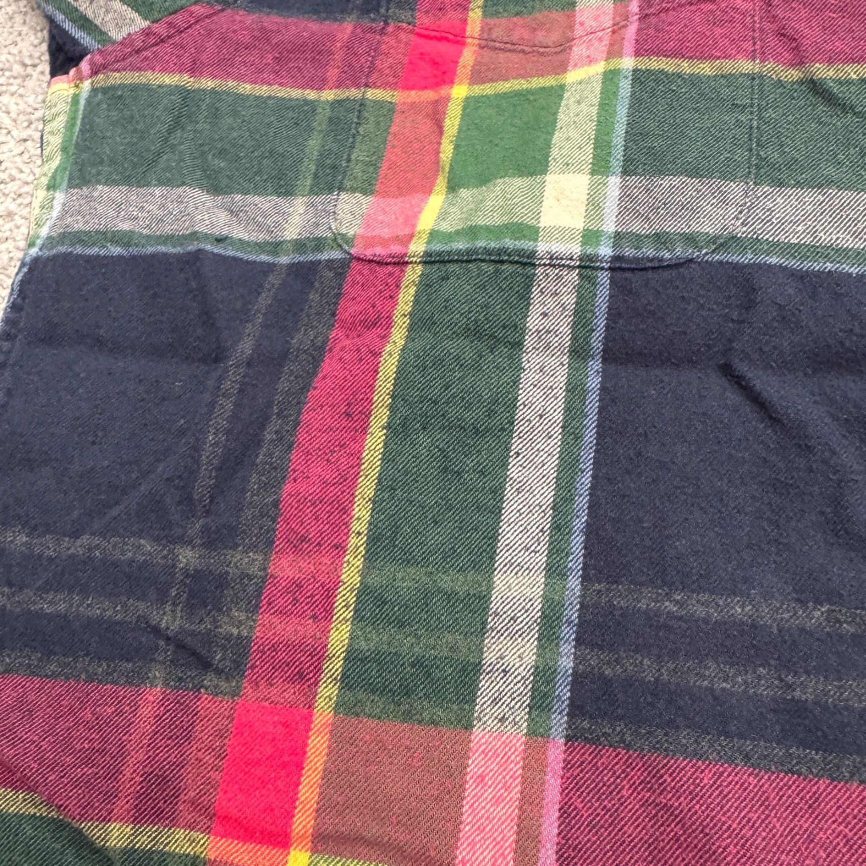 Tommy Hilfiger VINTAGE Tommy Hilfiger Men's Flannel Shirt 90s Plaid Casual Button-Down All Seasons, Multi, M Size US M / EU 48-50 / 2 - 4 Thumbnail