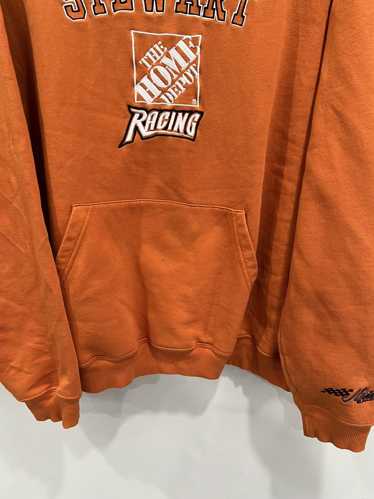 Vintage Vintage Stewart Racing Hoodie sweater home depot jacket Size US XL / EU 56 / 4 - 5 Thumbnail