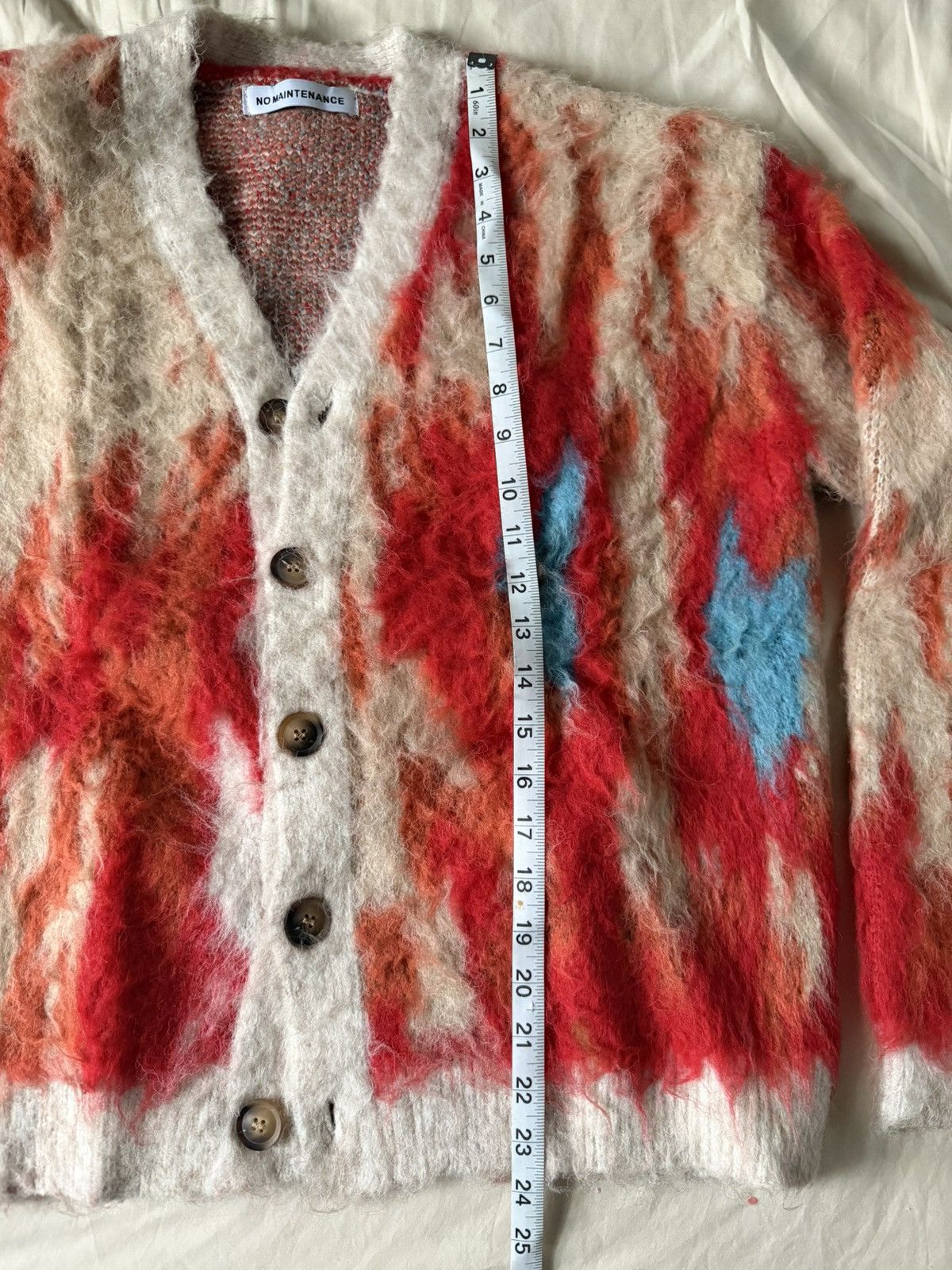 No Maintenance No Maintenance Red Still Shag Cardigan Size US M / EU 48-50 / 2 - 6 Thumbnail