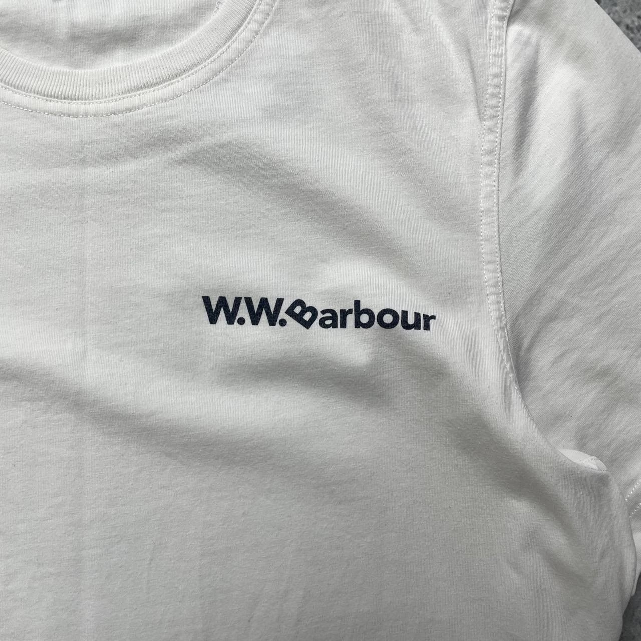 Barbour × Wood Wood Barbour x Wood Wood T Shirt White Size S Size US S / EU 44-46 / 1 - 3 Thumbnail