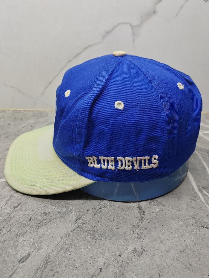 NBA Vintage Duke Blue Devil Cap Hat (Distressed & Defect) Size ONE SIZE - 4 Thumbnail