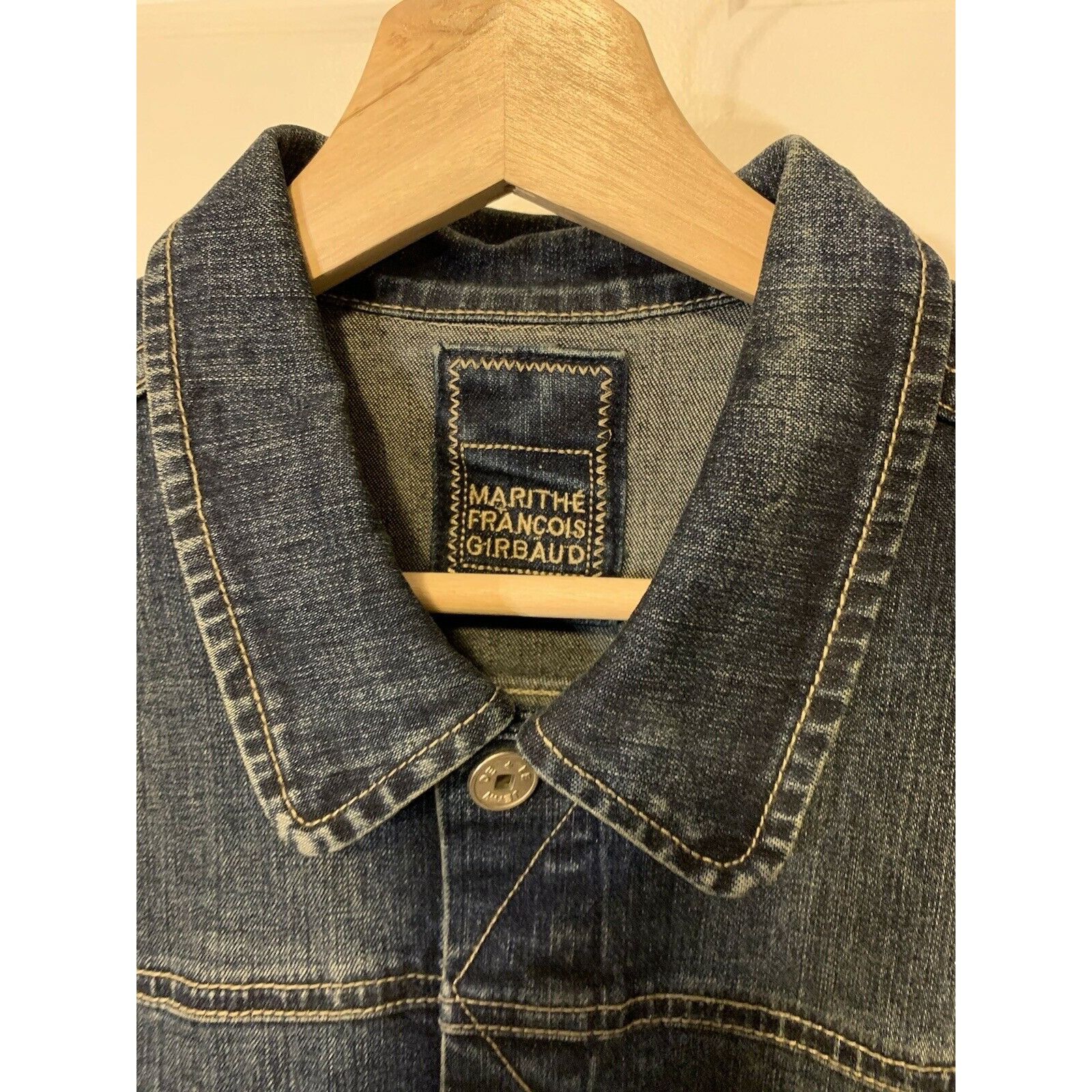 Marithe + Francois Girbaud Marithe Francois Girbaud Denim jean Jacket, Blue Women Sz XL Size XL / US 12-14 / IT 48-50 - 1 Thumbnail