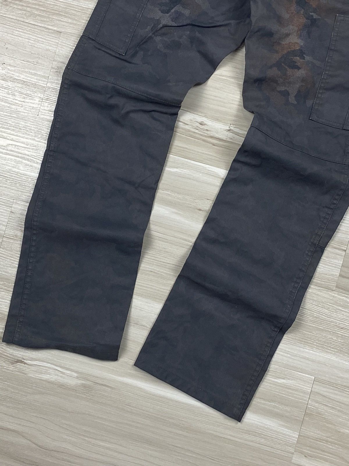 If Six Was Nine × Japanese Brand × L7 Real Hip 2000s L7 real hip cargo pocket pants design camo Size US 32 / EU 48 - 5 Thumbnail