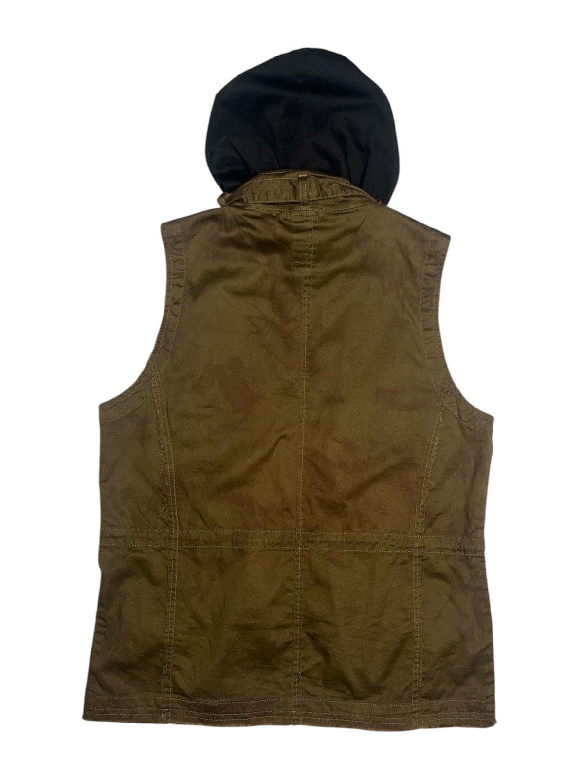 If Six Was Nine × Japanese Brand × Le Grande Bleu (L.G.B.) Semantic Design Removable Hooded Sleeveless Jacket/Vest Size US L / EU 52-54 / 3 - 4 Thumbnail