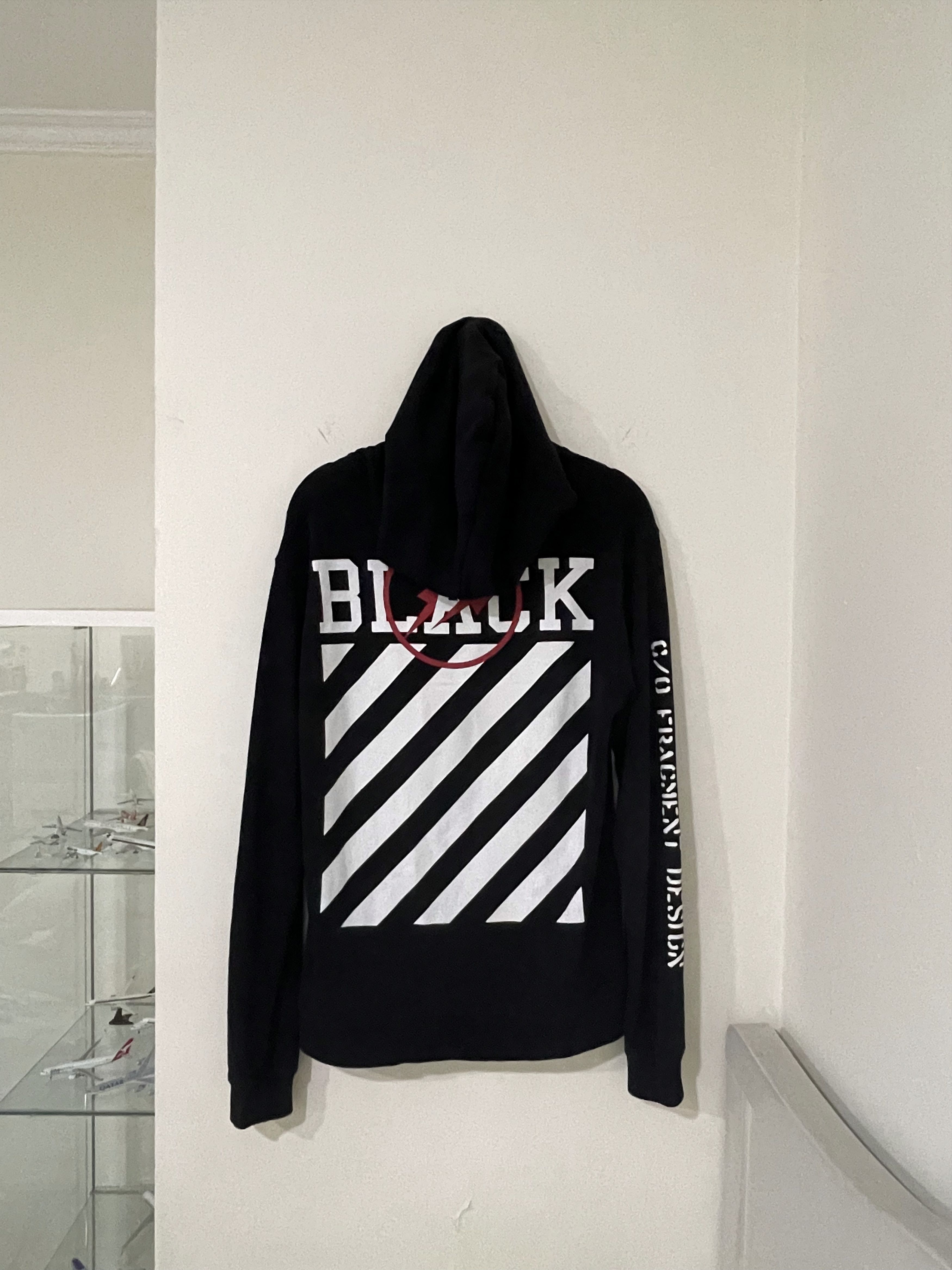 Fragment Design × Off-White Off white x fragment hoodie super rare
