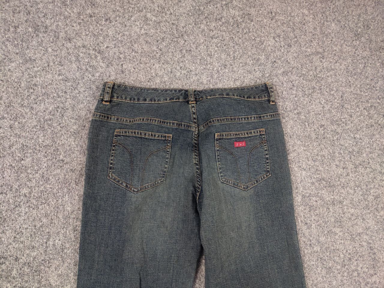 If Six Was Nine Vintage Y2K Flared Jeans Dark if six was nine LGB Opium Size 29" - 10 Thumbnail