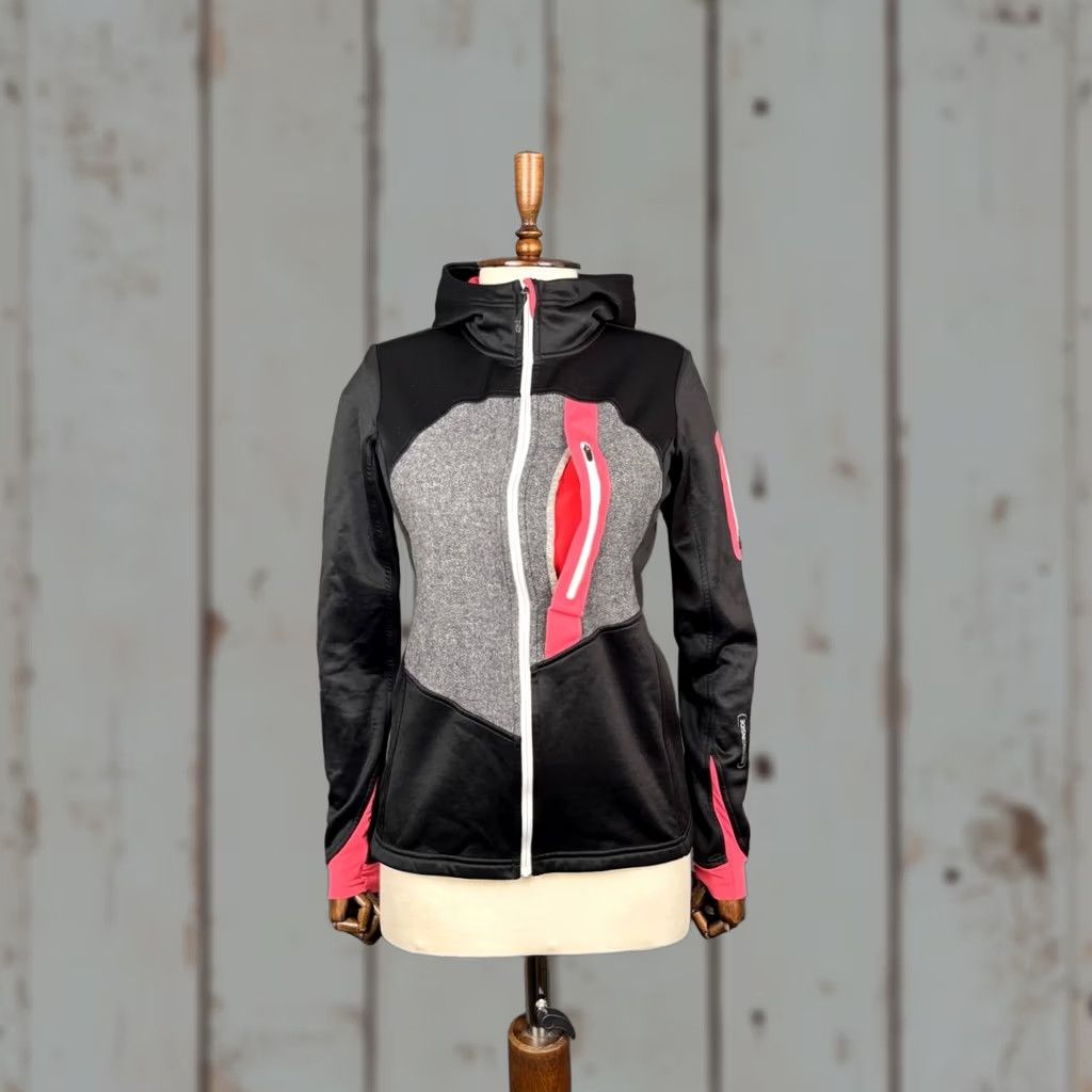 ORTOVOX Ortovox Womens Loden Hoody Sweater M Black Polyester Merino elastan Long Sleeve Full Zip Logo Casual Outdoor Size M / US 6-8 / IT 42-44 - 1 Thumbnail
