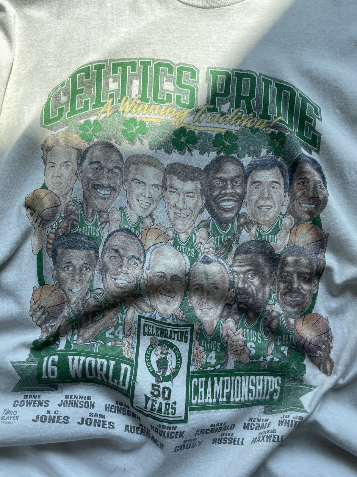 NBA × Vintage Celtics World Championship 90's Size US XL / EU 56 / 4 - 1 Thumbnail