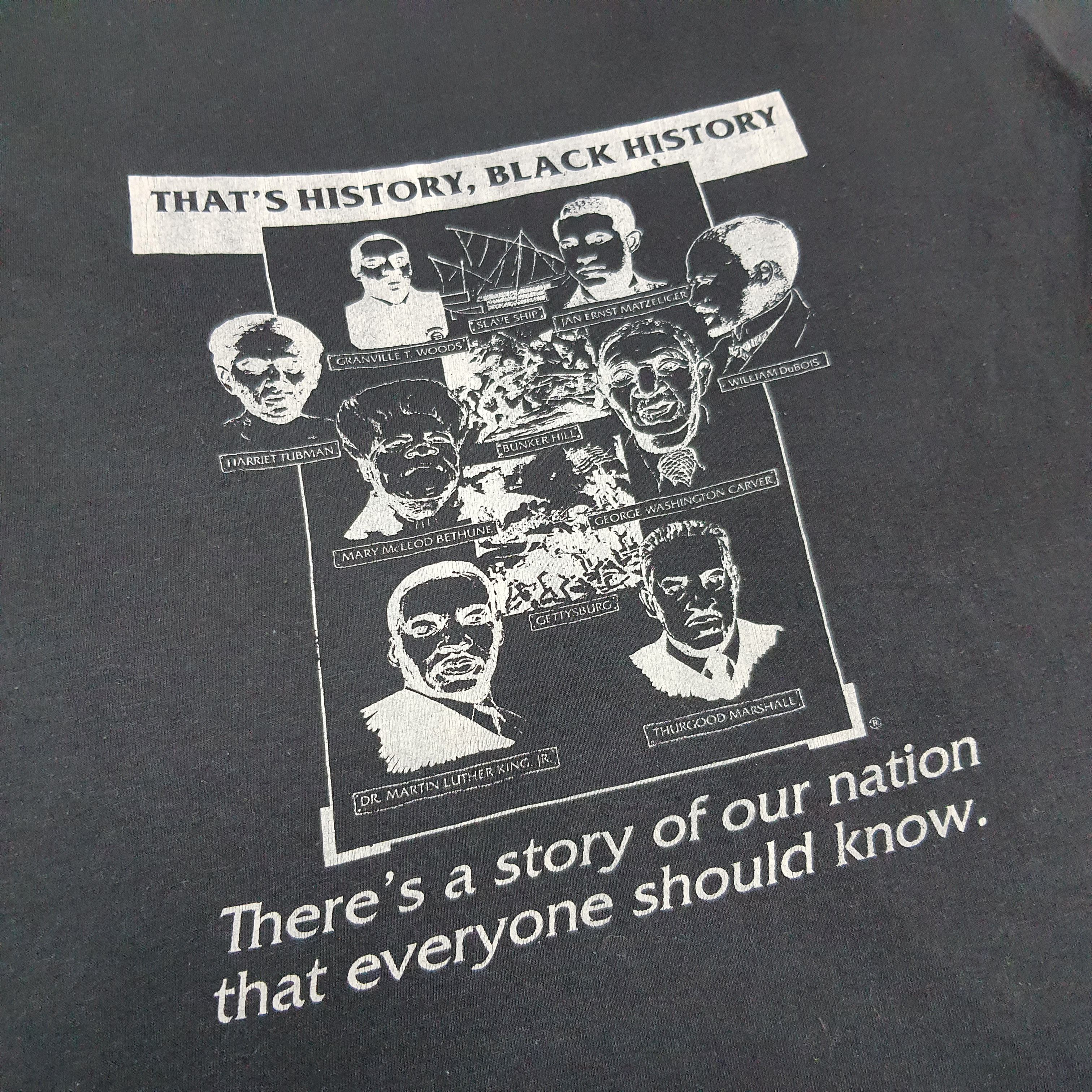 Vintage Vintage Black History Month America annual observance Tshirt Size US L / EU 52-54 / 3 - 2 Thumbnail