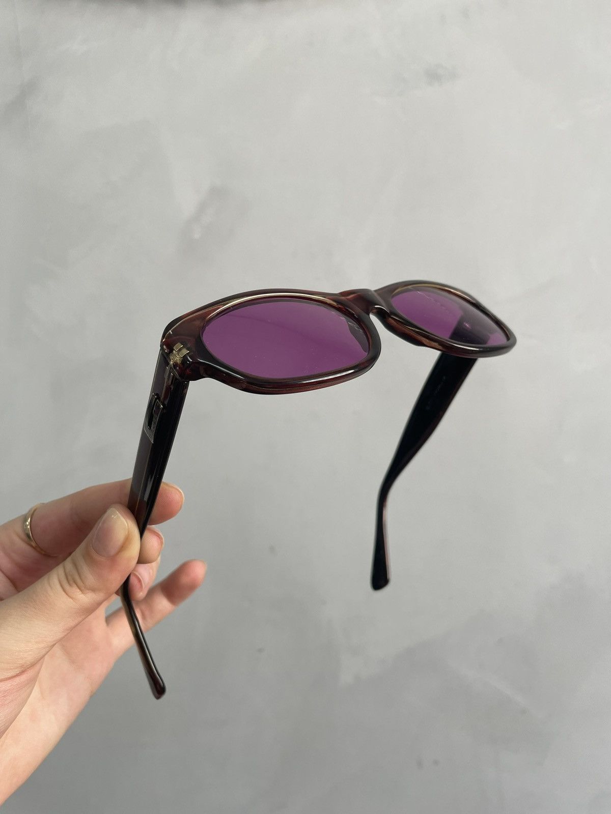 Gucci Rare Purple summer pink sunglasses y2k hype Size ONE SIZE - 6 Thumbnail