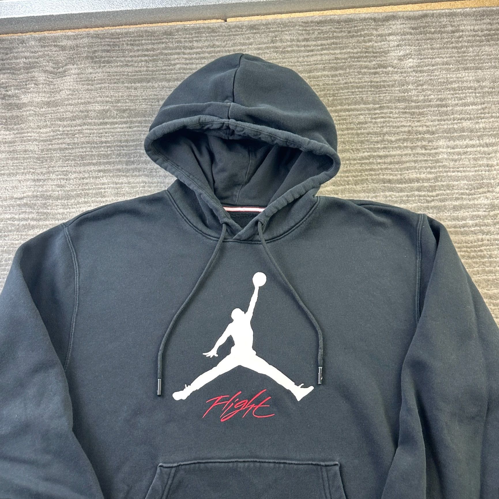 Jordan Brand Jordan Hoodie Mens Small Black Fleece Jumpman Logo Hoodie Size US S / EU 44-46 / 1 - 3 Thumbnail