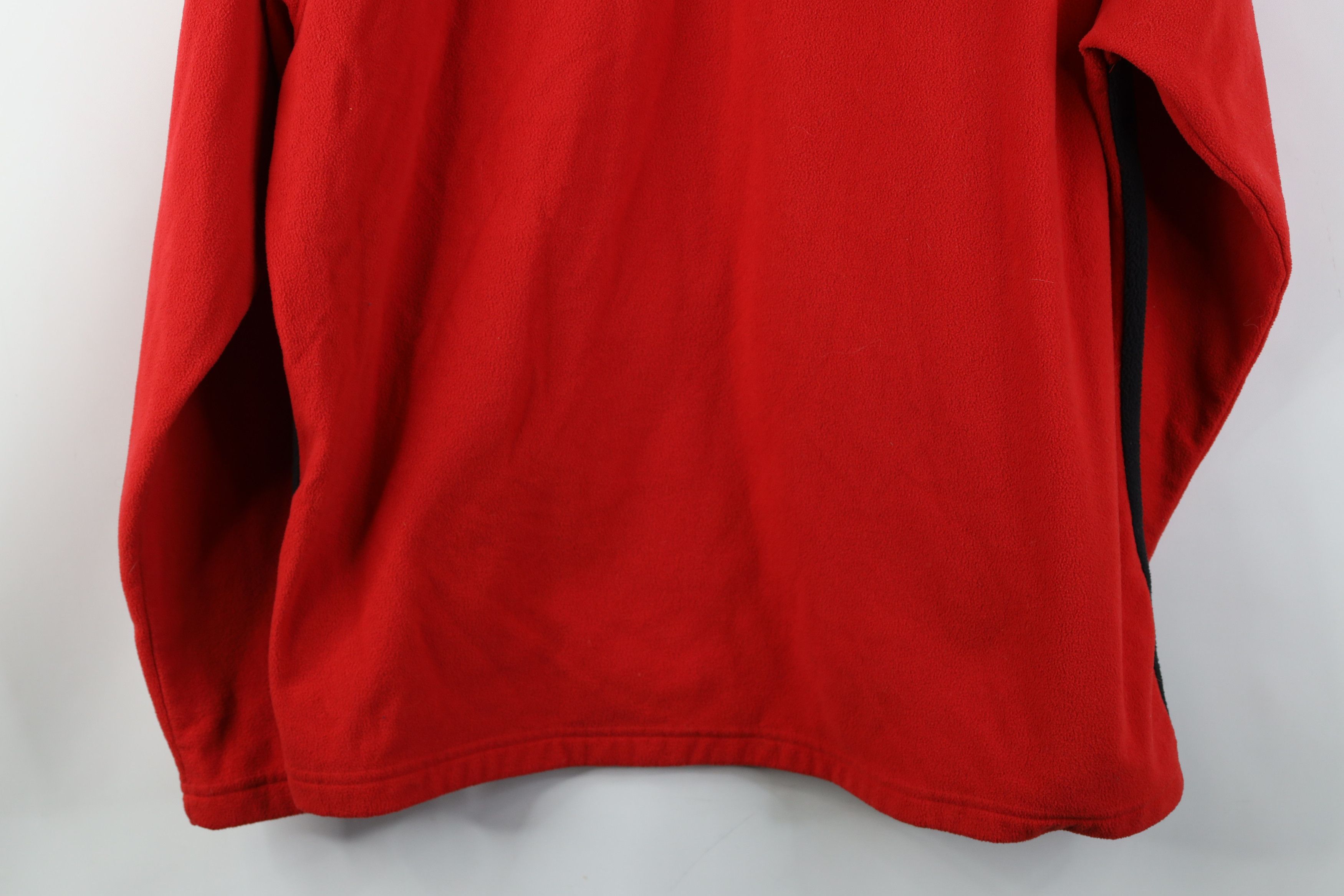 Nike Vintage Y2K Nike Mini Swoosh Fleece Hoodie Sweatshirt Red Size US S / EU 44-46 / 1 - 15 Thumbnail