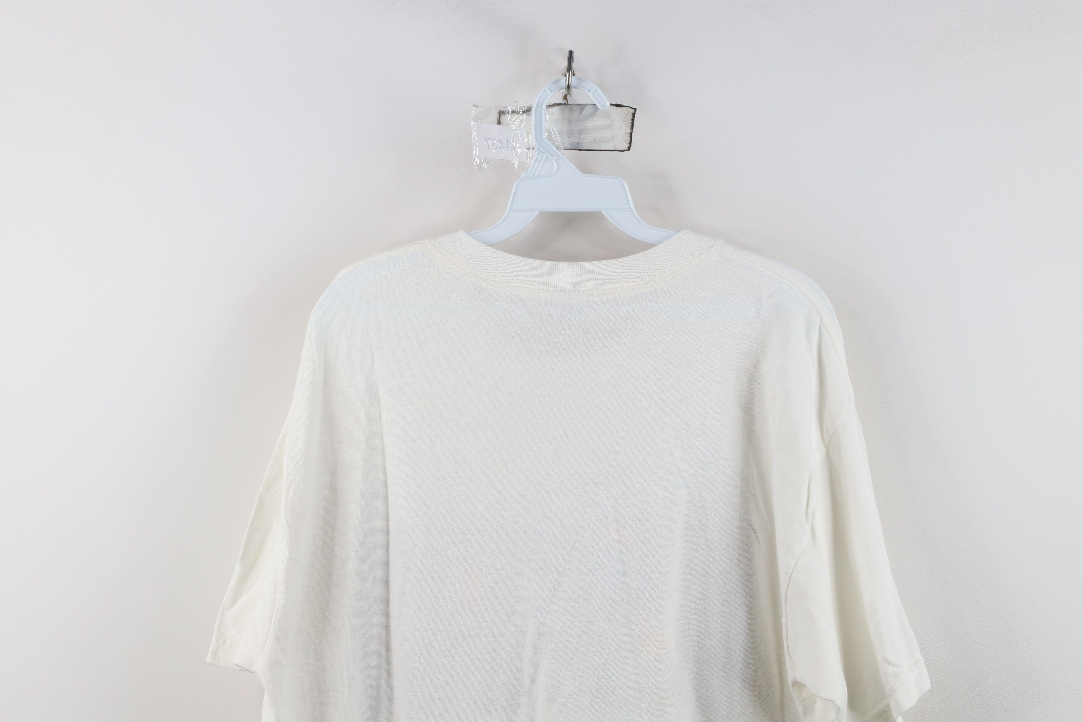 Vintage Vintage Y2K 2004 His Passion Jesus Cross T-Shirt White Size US L / EU 52-54 / 3 - 10 Thumbnail