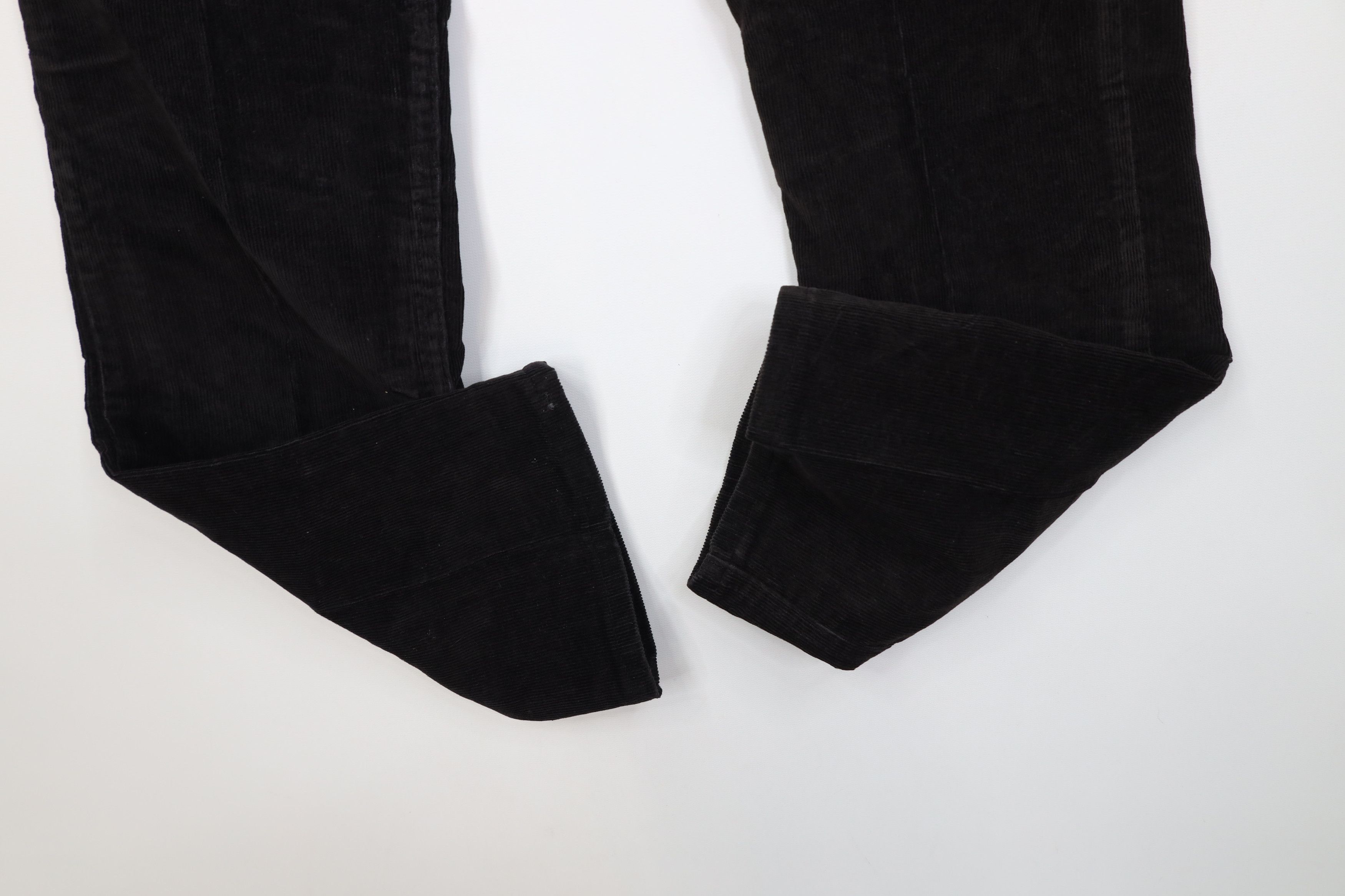 Levi's Vintage 80s Levis 519 Straight Leg Corduroy Pants Black USA Size US 30 / EU 46 - 5 Thumbnail
