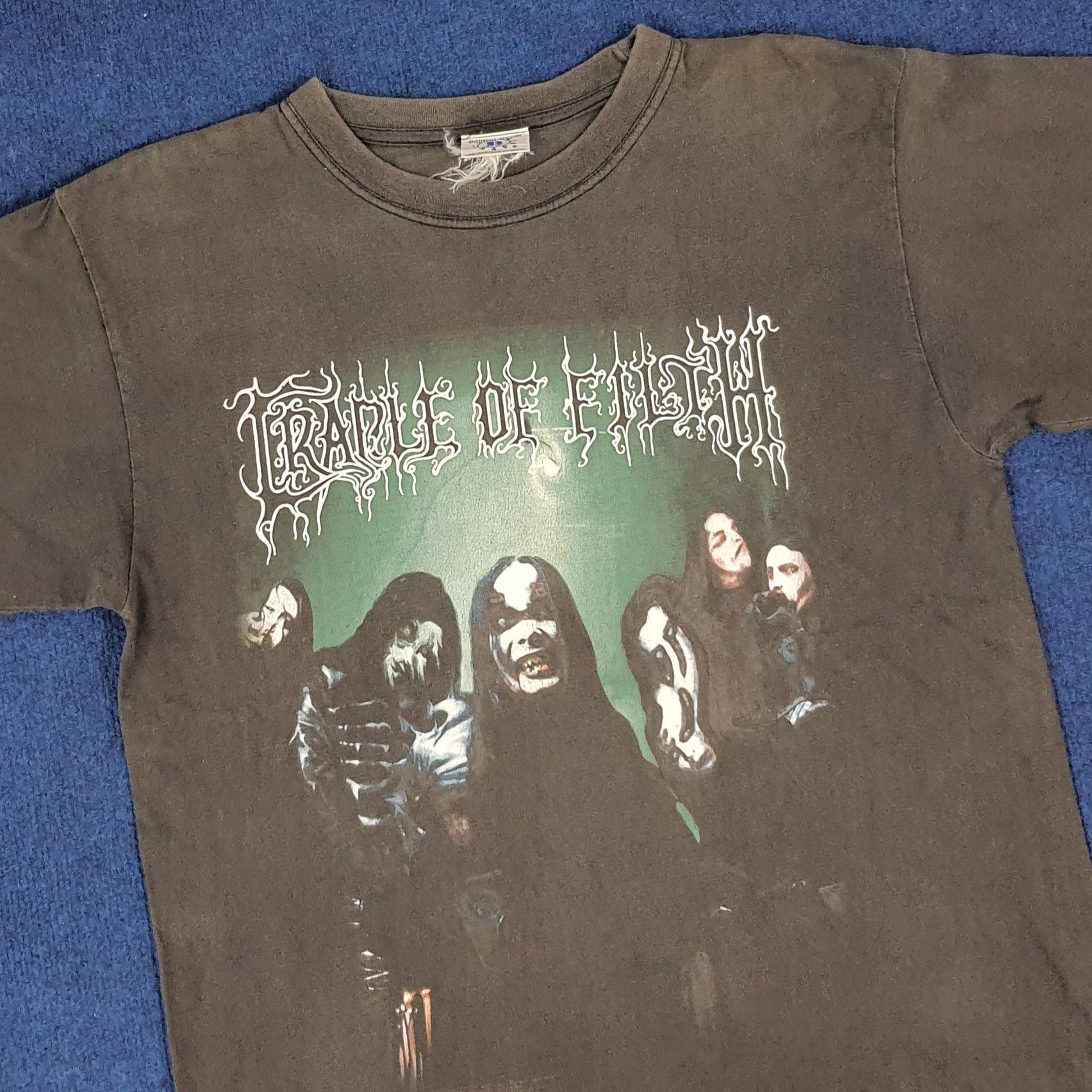 Band Tees × Vintage Vintage Cradle of Filth Band Heaven's Mutant Children Tshirt Size US L / EU 52-54 / 3 - 2 Thumbnail