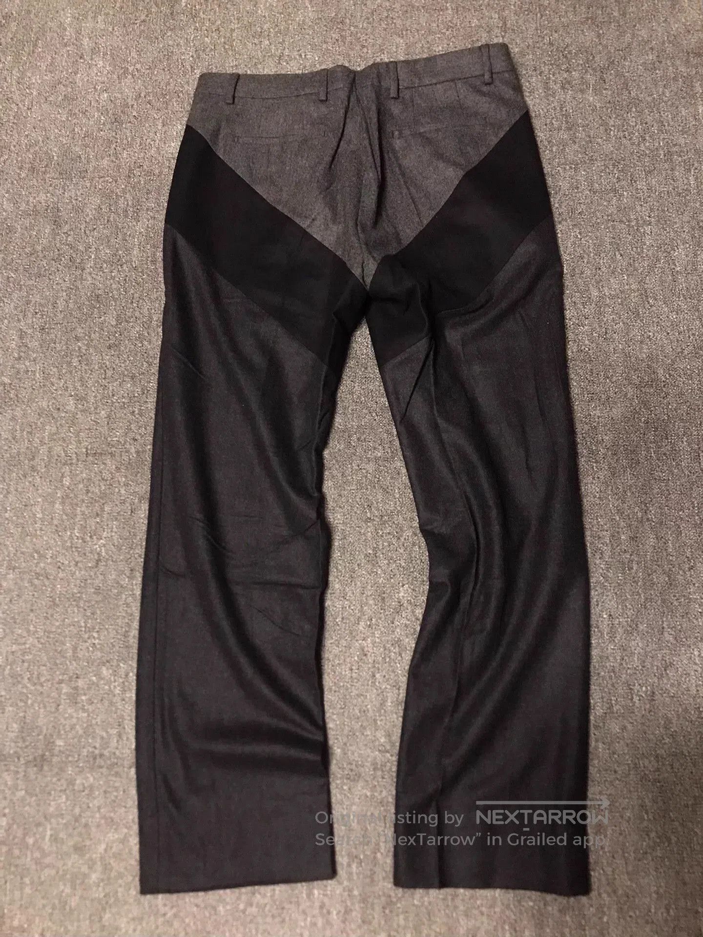 Givenchy Black Color Block Straight-Leg Casual Pants Size 36. Size US 36 / EU 52 - 2 Thumbnail