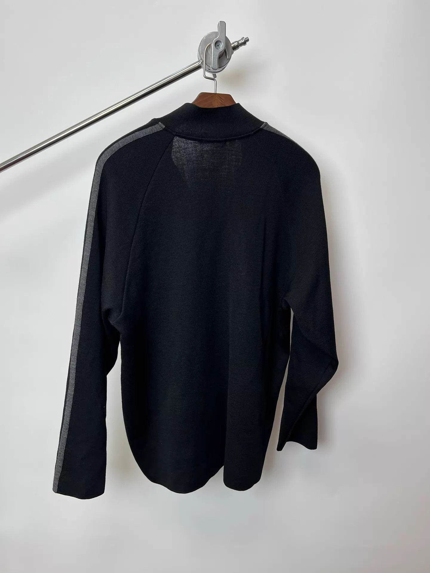 Yohji Yamamoto Yohji Yamamoto YS for Men Zip Wool Knit Cardigan Size US L / EU 52-54 / 3 - 5 Thumbnail