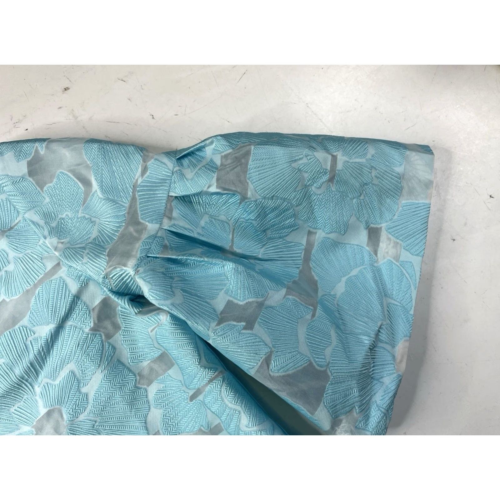 Vintage VINTAGE Tuckernut Turquoise Top Blouse Flare Sleeve Floral Lace Womens Size Small S Blue Blouse Womens Size S / US 4 / IT 40 - 3 Thumbnail