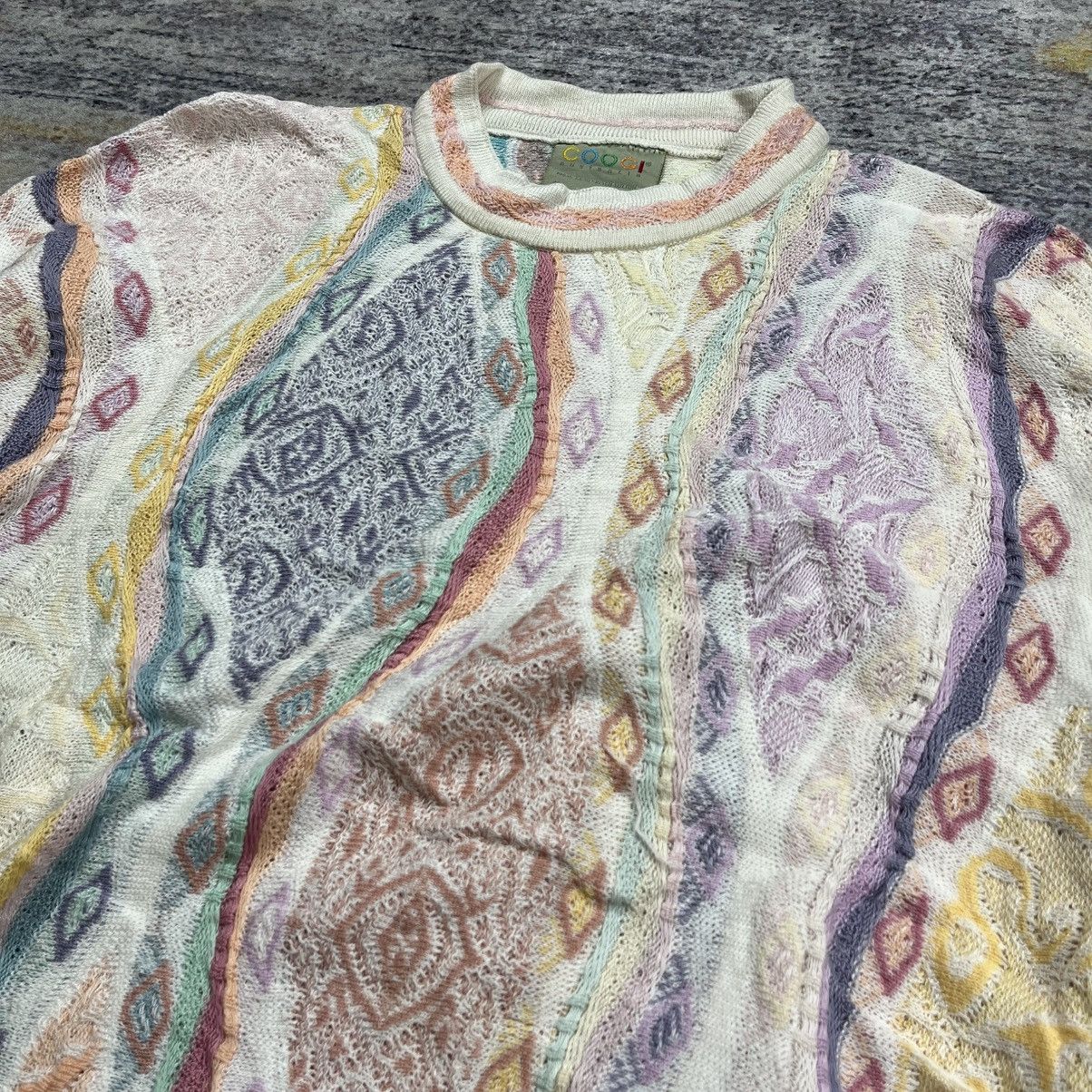 Coogi Vintage coogi cable knit sweater Size US S / EU 44-46 / 1 - 4 Thumbnail