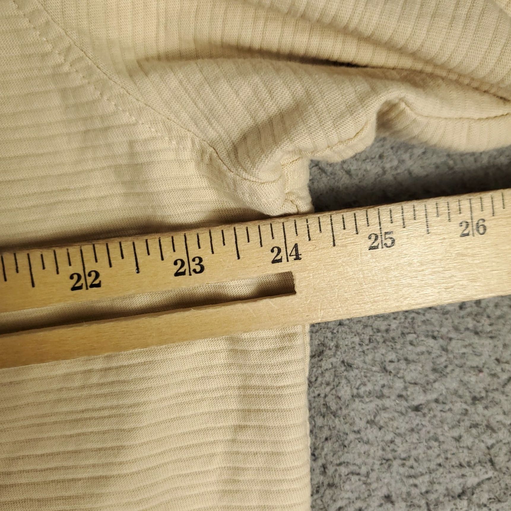 UNTUCKit UNTUCKit Shirt Mens XL Ivory Thick Fabric Button-Up Long Sleeve Casual Formal Workwear Size US XL / EU 56 / 4 - 6 Thumbnail